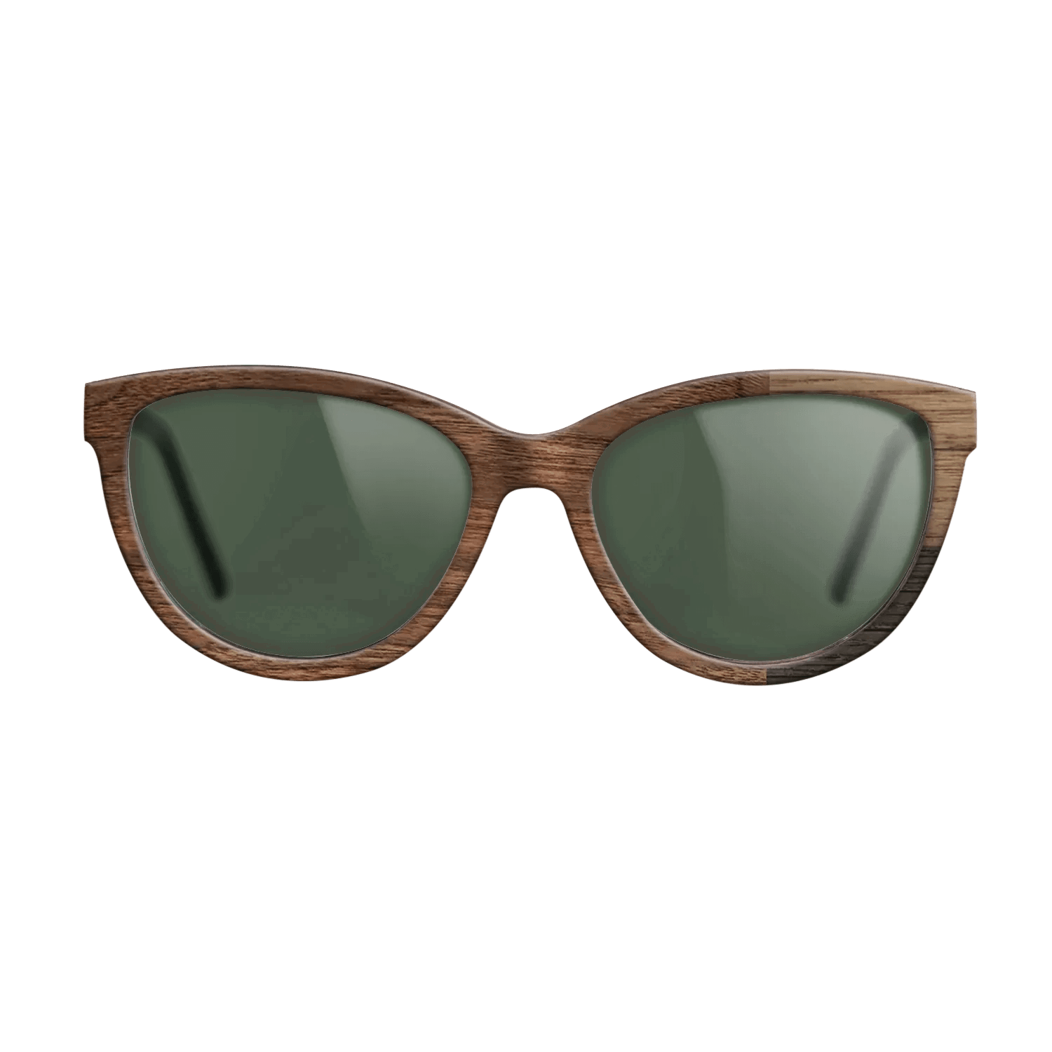 Fumed Oak,Walnut Claro Light,Walnut: Straight Grain: Cubic Cuts - The Maiden - Cat - SIRIS wood optic