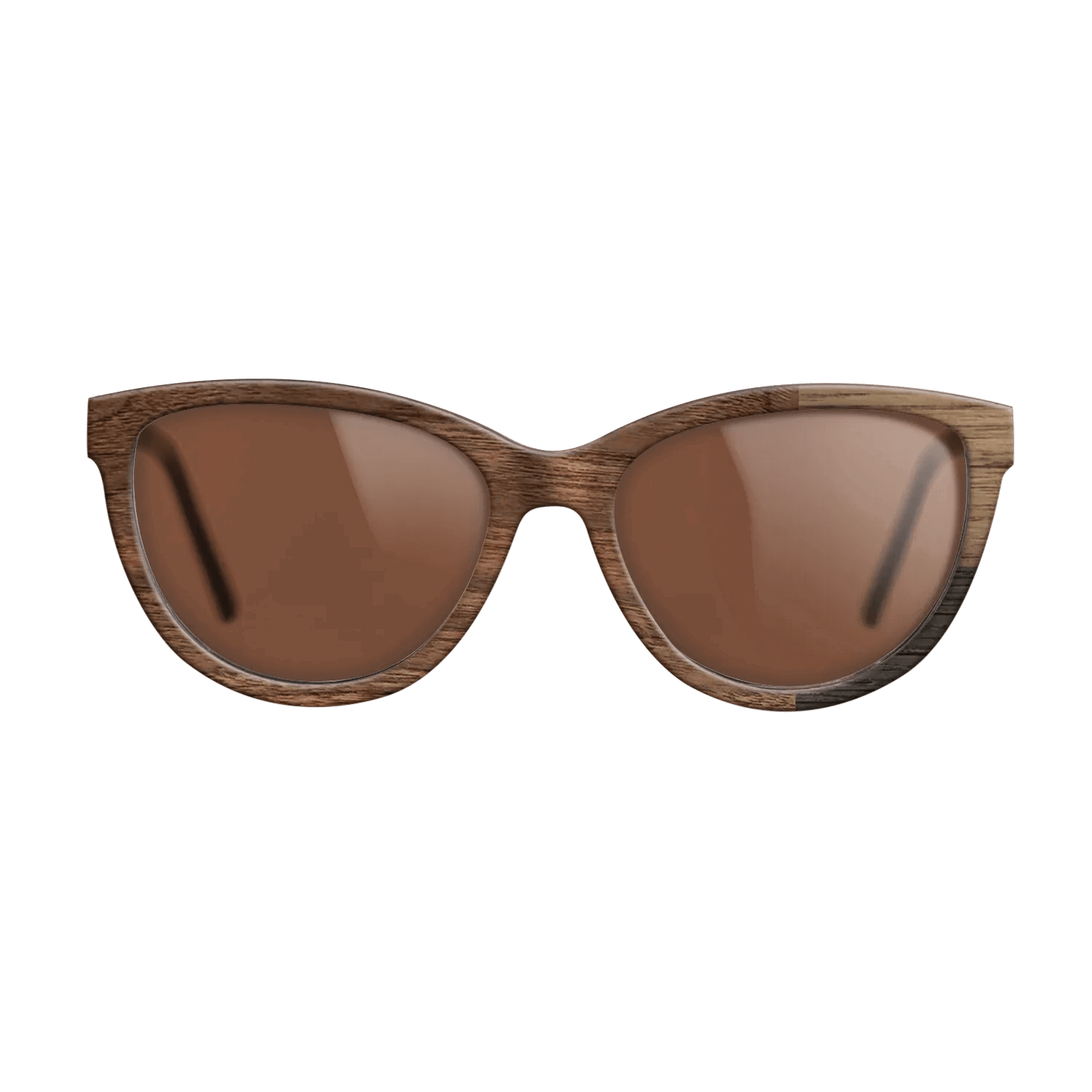 Fumed Oak,Walnut Claro Light,Walnut: Straight Grain: Cubic Cuts - The Maiden - Cat - SIRIS wood optic