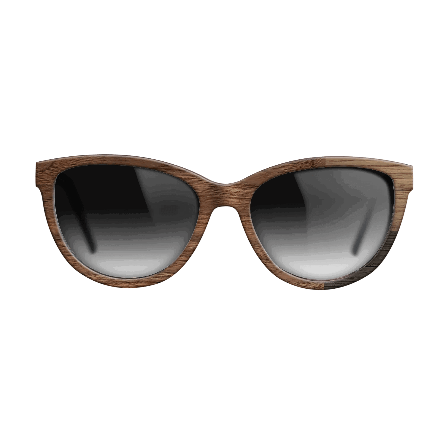 Fumed Oak,Walnut Claro Light,Walnut: Straight Grain: Cubic Cuts - The Maiden - Cat - SIRIS wood optic