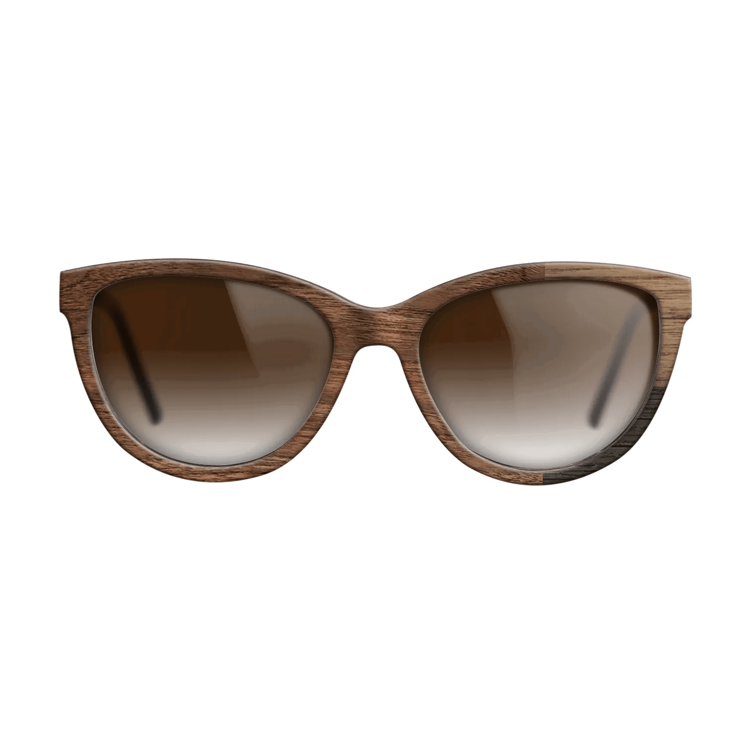 Fumed Oak,Walnut Claro Light,Walnut: Straight Grain: Cubic Cuts - The Maiden - Cat - SIRIS wood optic