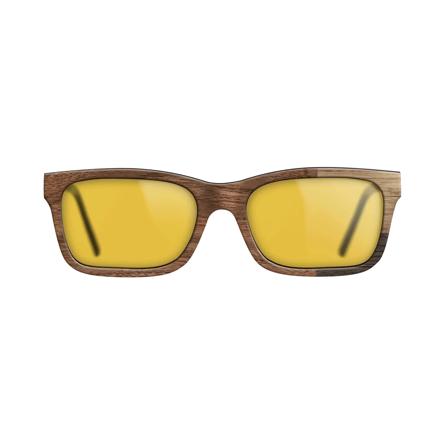 Fumed Oak,Walnut Claro Light,Walnut: Straight Grain: Cubic Cuts - The Sage - Rectangle - SIRIS wood optic