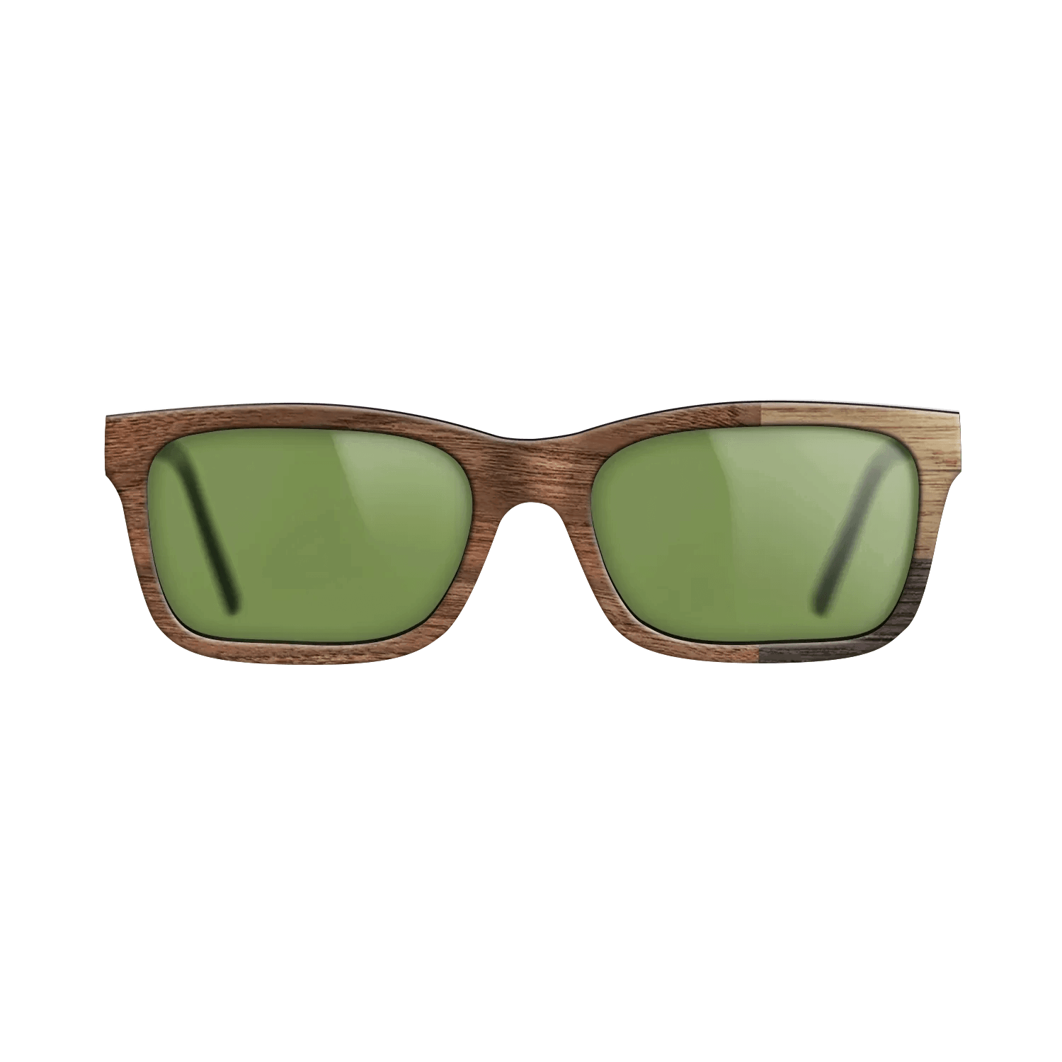 Fumed Oak,Walnut Claro Light,Walnut: Straight Grain: Cubic Cuts - The Sage - Rectangle - SIRIS wood optic