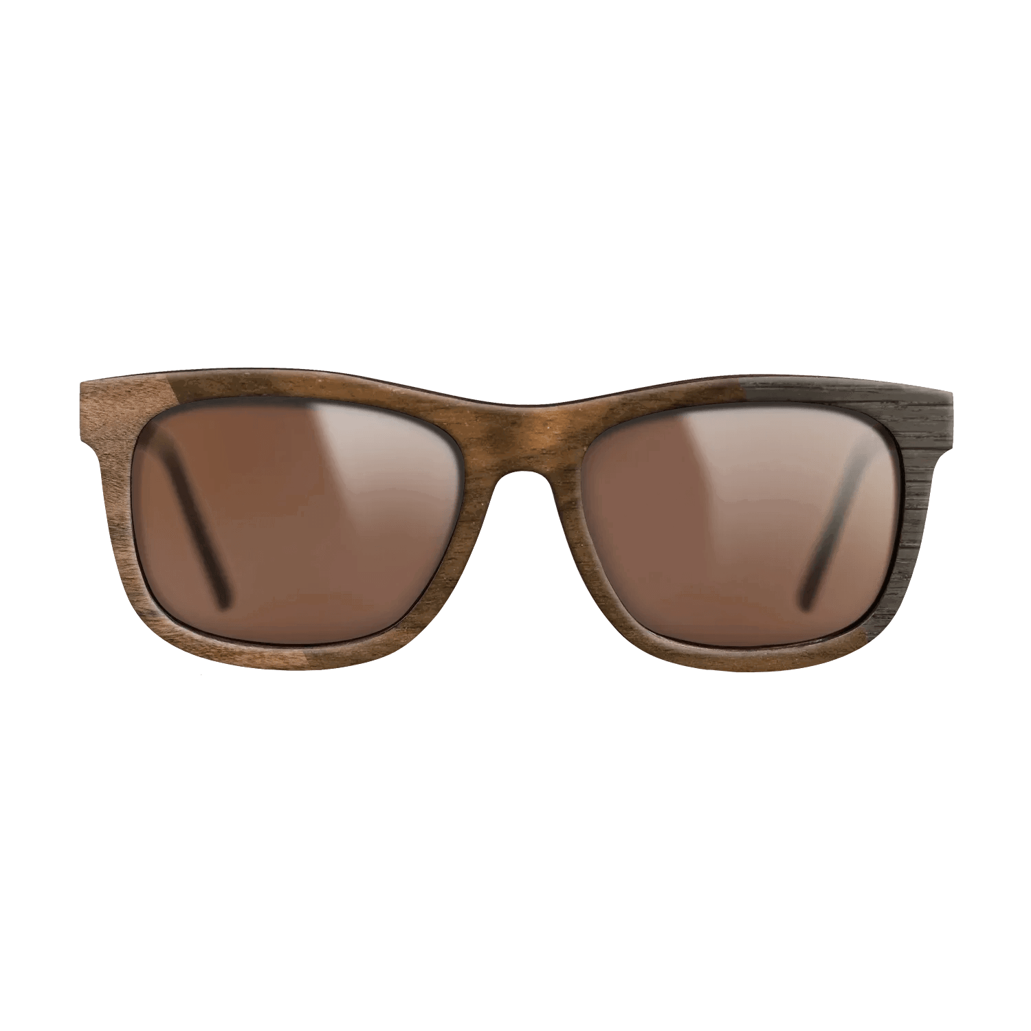 Fumed Oak,Walnut Claro Light,Ziricote Dark Quartered,Santos Rosewood Light: Bauhaus - The Hero - Square - SIRIS wood optic