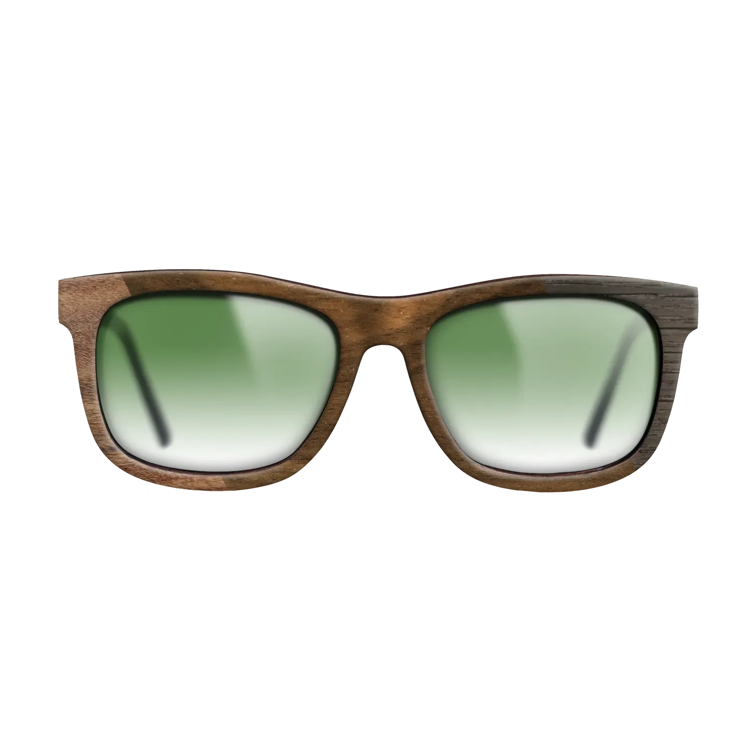 Fumed Oak,Walnut Claro Light,Ziricote Dark Quartered,Santos Rosewood Light: Bauhaus - The Hero - Square - SIRIS wood optic