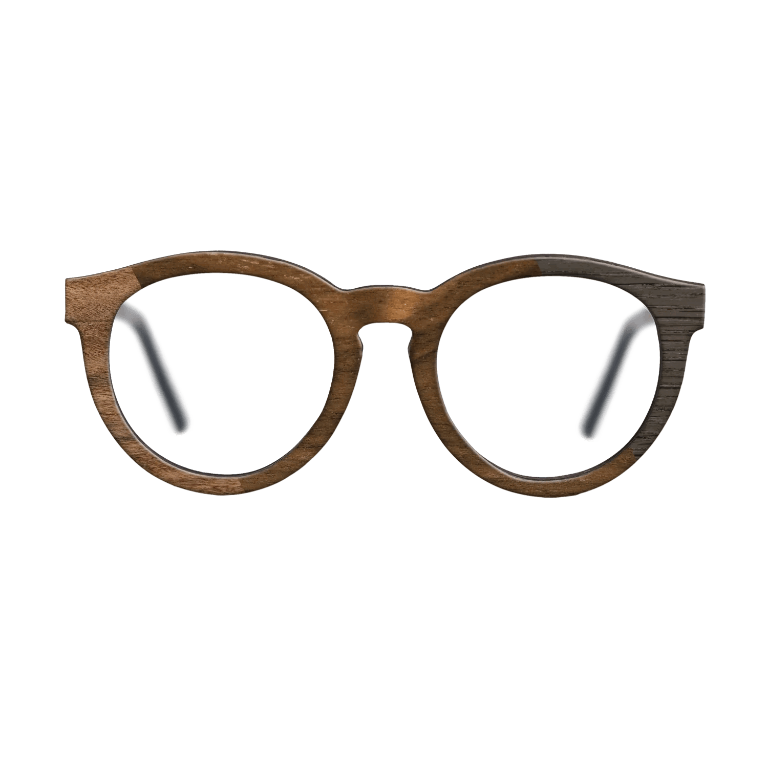 Fumed Oak,Walnut Claro Light,Ziricote Dark Quartered,Santos Rosewood Light: Bauhaus - The Rebel - Round - SIRIS wood optic