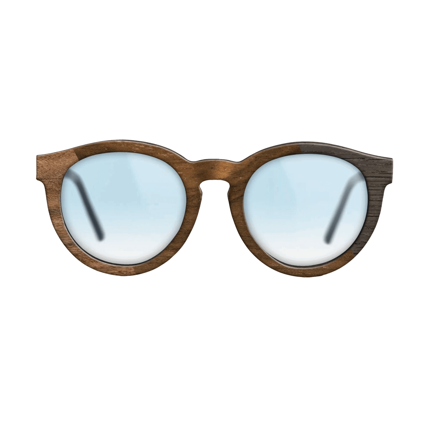 Fumed Oak,Walnut Claro Light,Ziricote Dark Quartered,Santos Rosewood Light: Bauhaus - The Rebel - Round - SIRIS wood optic