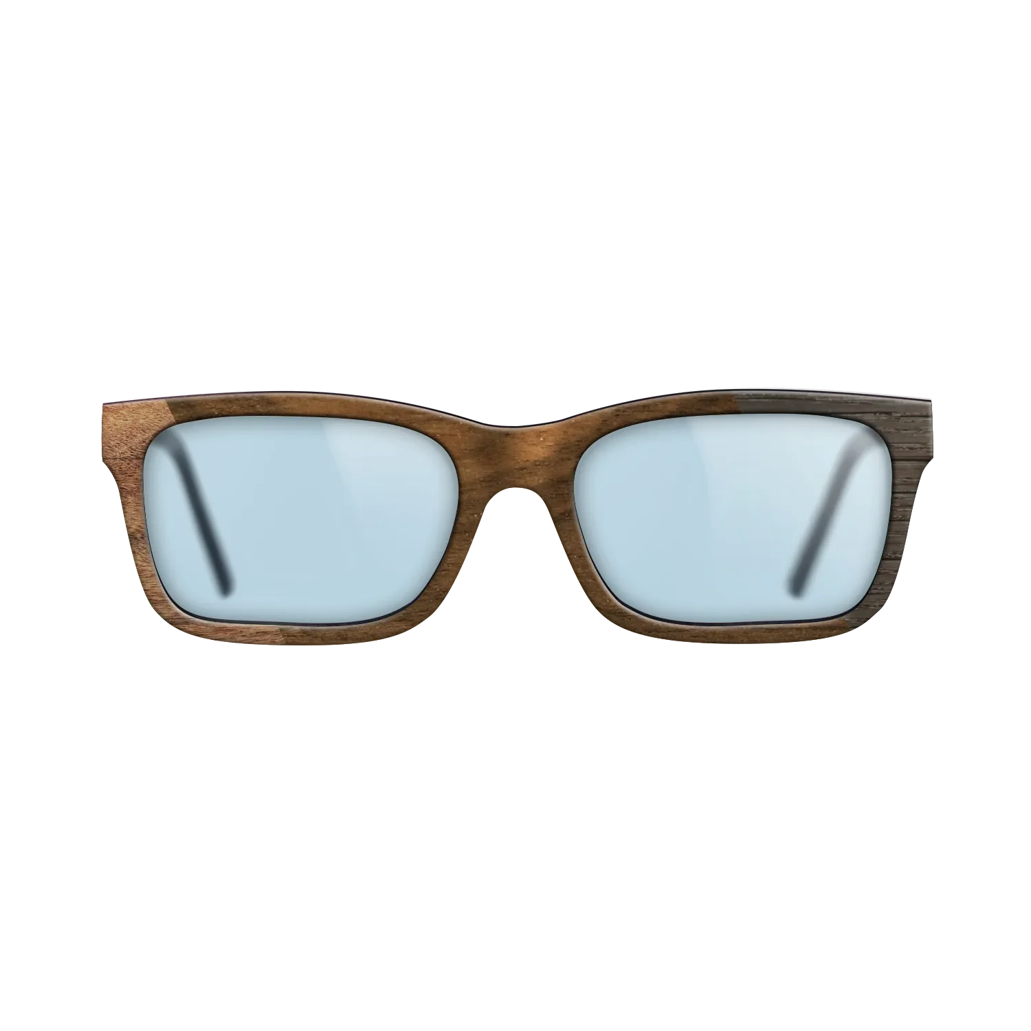 Fumed Oak,Walnut Claro Light,Ziricote Dark Quartered,Santos Rosewood Light: Bauhaus - The Sage - Rectangle - SIRIS wood optic