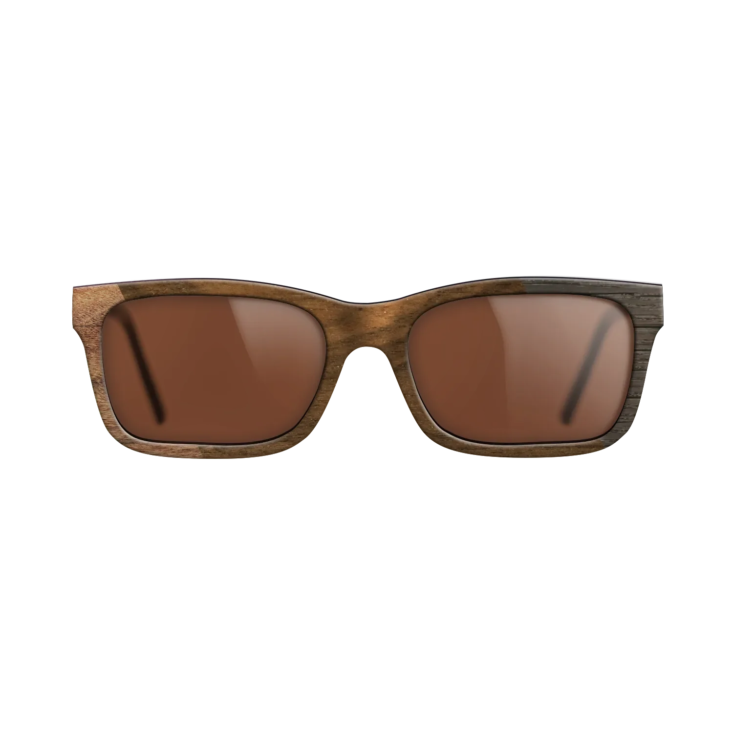 Fumed Oak,Walnut Claro Light,Ziricote Dark Quartered,Santos Rosewood Light: Bauhaus - The Sage - Rectangle - SIRIS wood optic