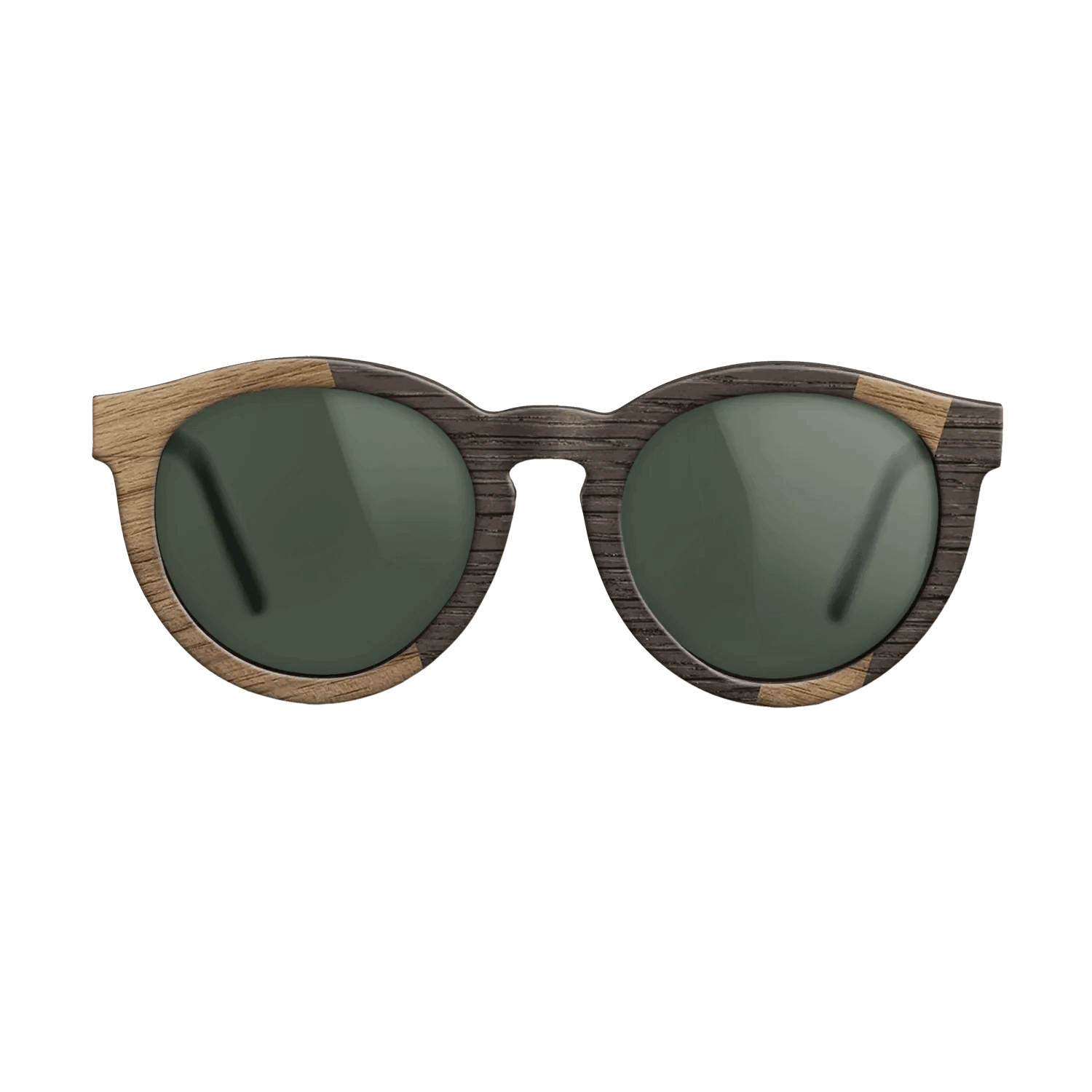 Fumed Oak,Walnut: Straight Grain: Angle Cut - The Rebel - Round - 1783 - SIRIS wood optic