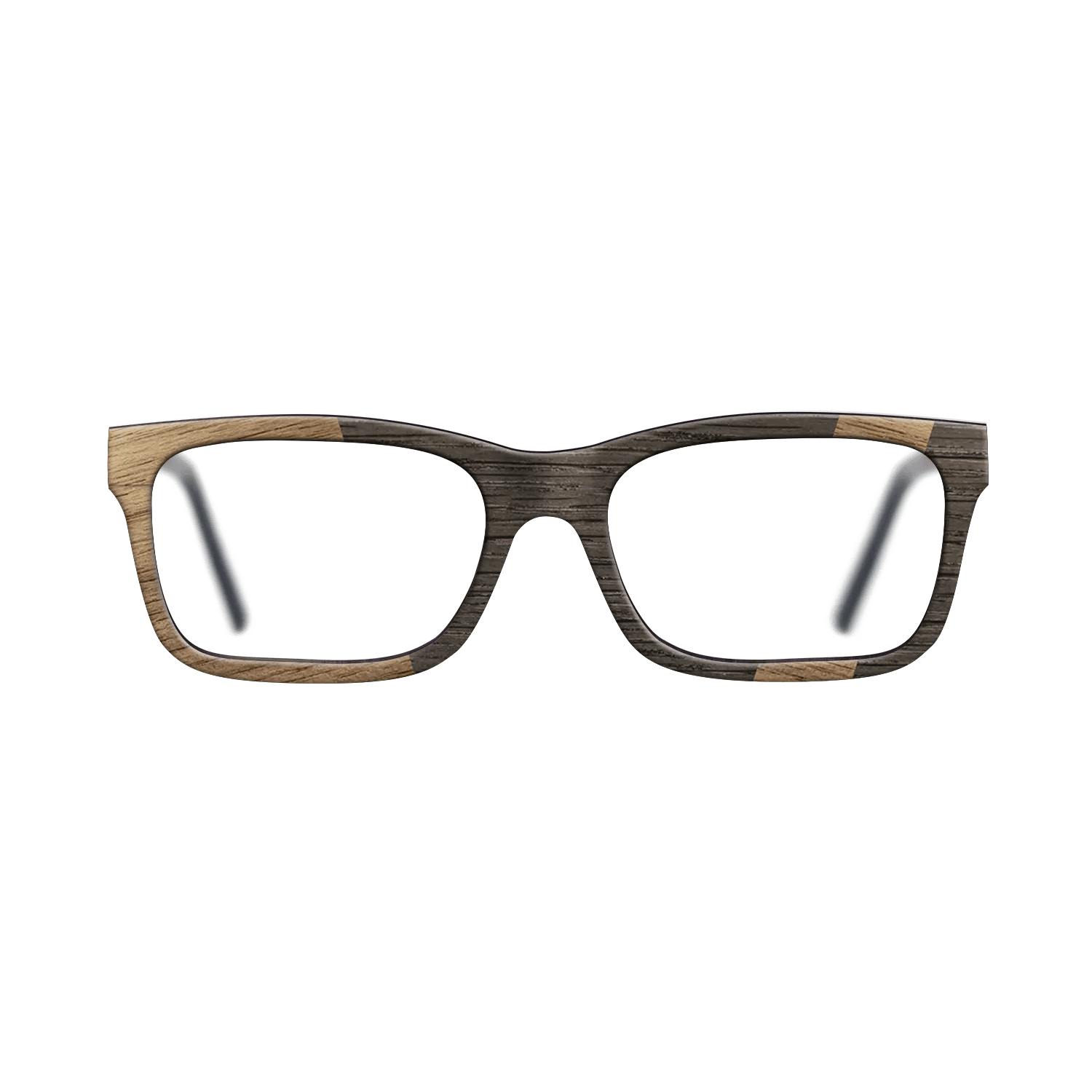 Fumed Oak,Walnut: Straight Grain: Angle Cut - The Sage - Rectangle - 1783 - SIRIS wood optic