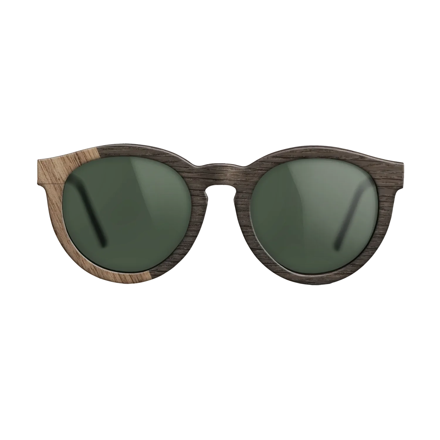 Fumed Oak,Walnut: Straight Grain: Bauhaus - The Rebel - Round - 1661 - SIRIS wood optic