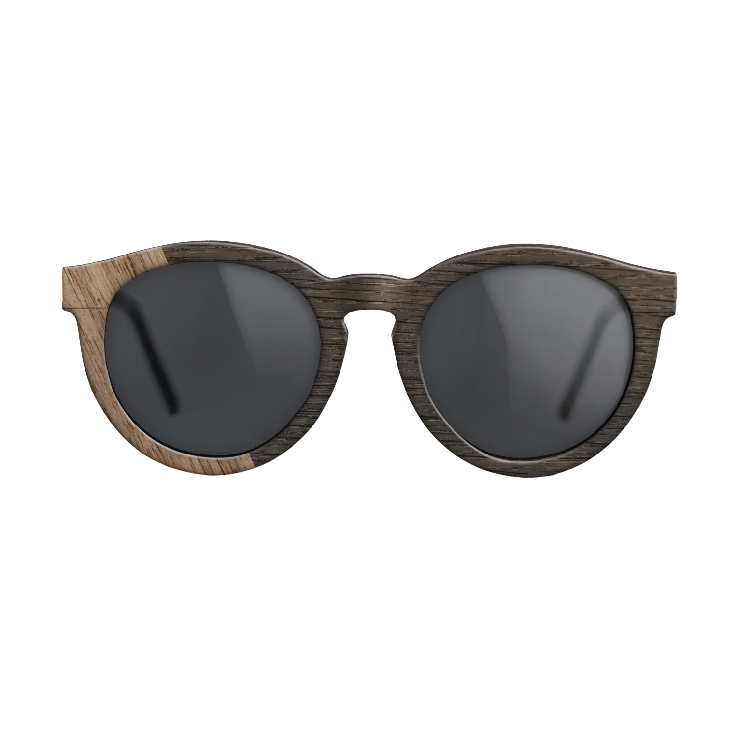 Fumed Oak,Walnut: Straight Grain: Bauhaus - The Rebel - Round - 1661 - SIRIS wood optic