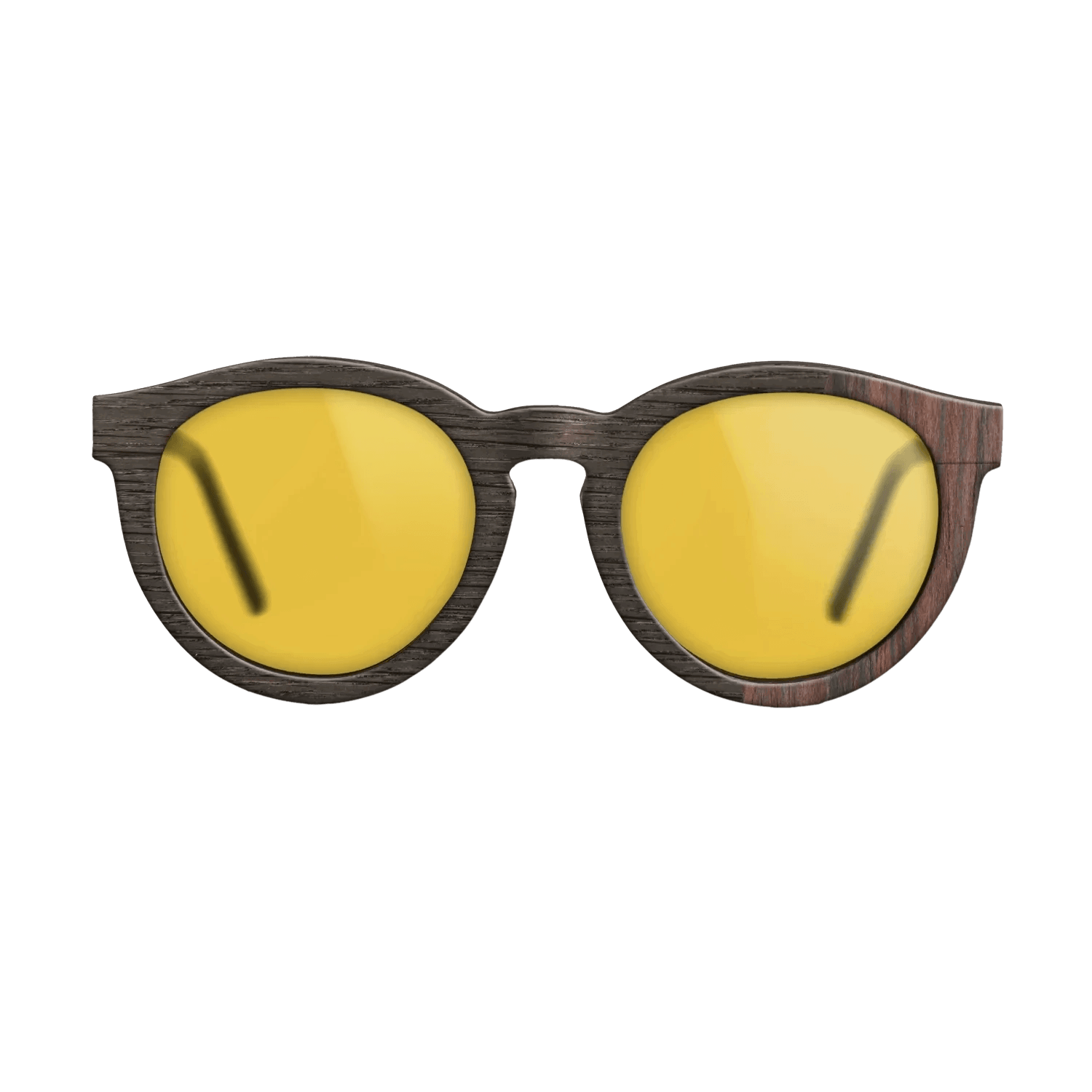 Fumed Oak,Walnut: Straight Grain: Bauhaus - The Rebel - Round - 1877 - SIRIS wood optic