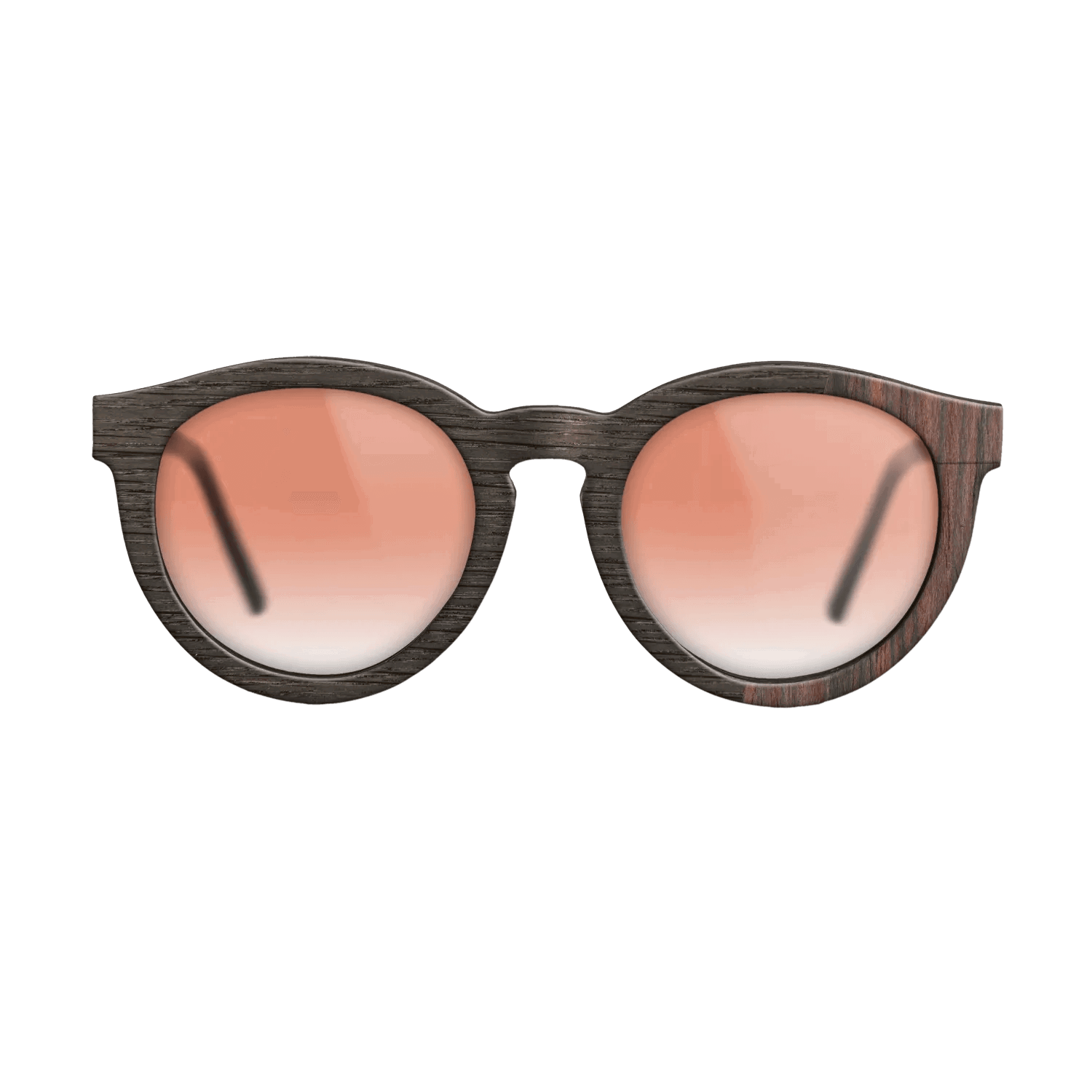 Fumed Oak,Walnut: Straight Grain: Bauhaus - The Rebel - Round - 1877 - SIRIS wood optic