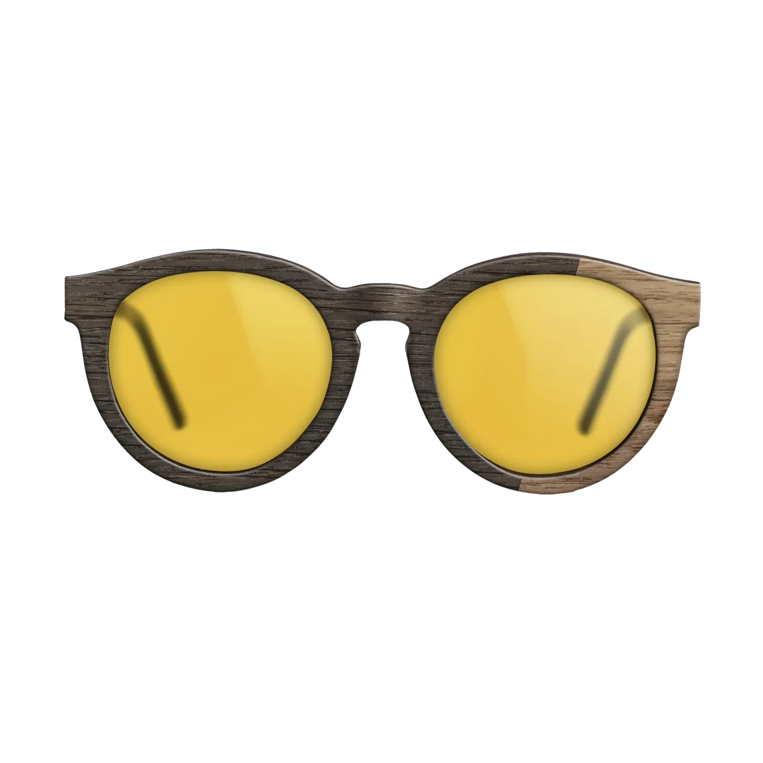 Fumed Oak,Walnut: Straight Grain: Bauhaus - The Rebel - Round - 882 - SIRIS wood optic
