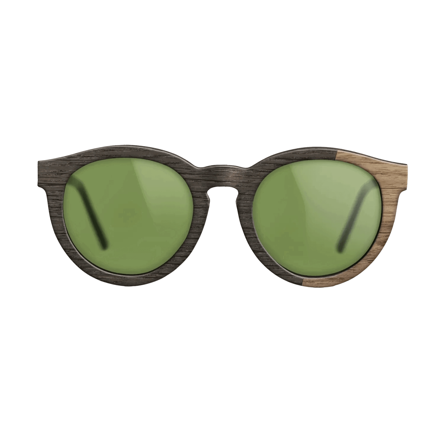 Fumed Oak,Walnut: Straight Grain: Bauhaus - The Rebel - Round - 882 - SIRIS wood optic