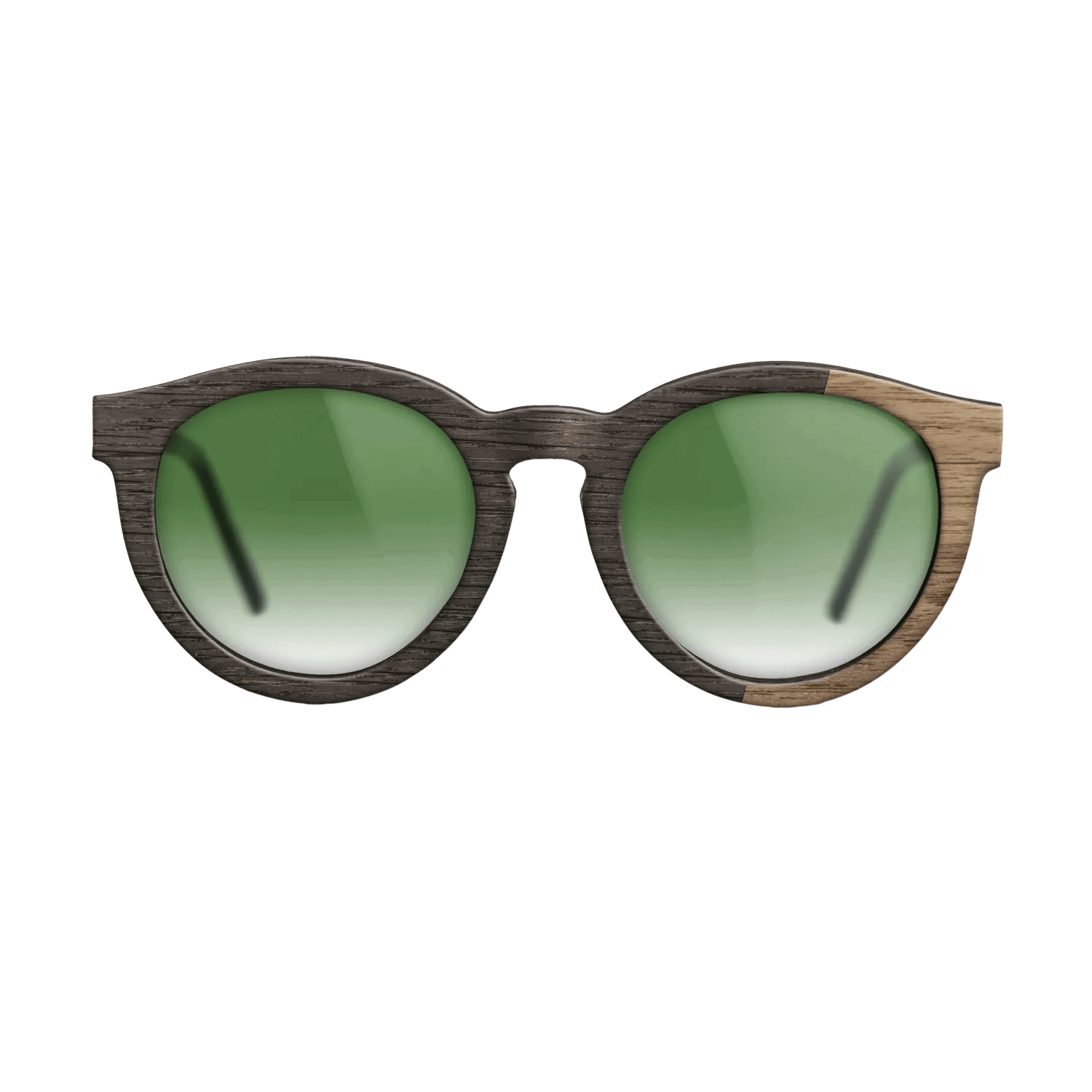 Fumed Oak,Walnut: Straight Grain: Bauhaus - The Rebel - Round - 882 - SIRIS wood optic