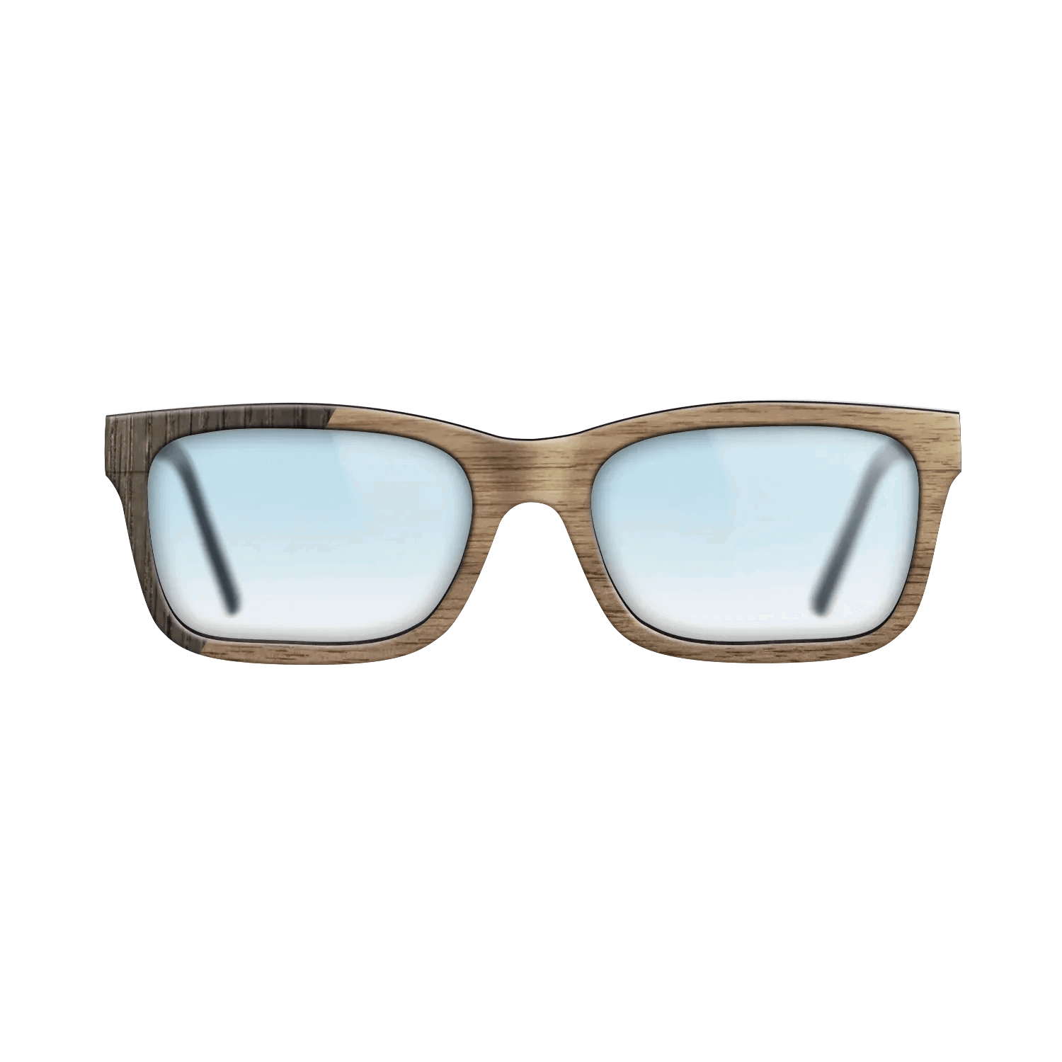 Fumed Oak,Walnut: Straight Grain: Binary - The Sage - Rectangle - 949 - SIRIS wood optic