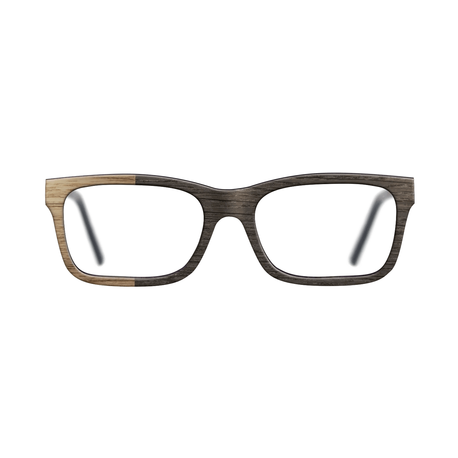 Fumed Oak,Walnut: Straight Grain: Binary - The Sage - Rectangle - SIRIS wood optic