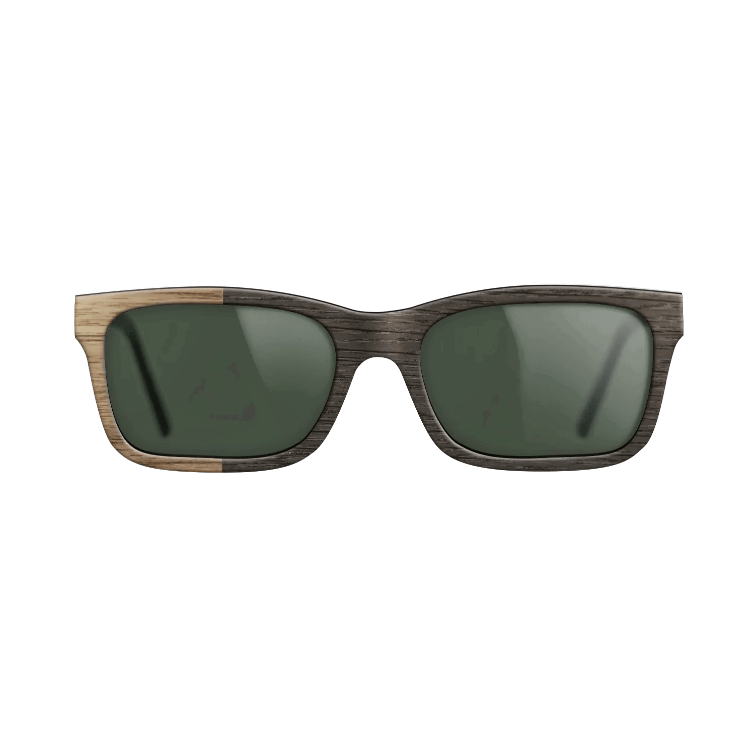 Fumed Oak,Walnut: Straight Grain: Binary - The Sage - Rectangle - SIRIS wood optic