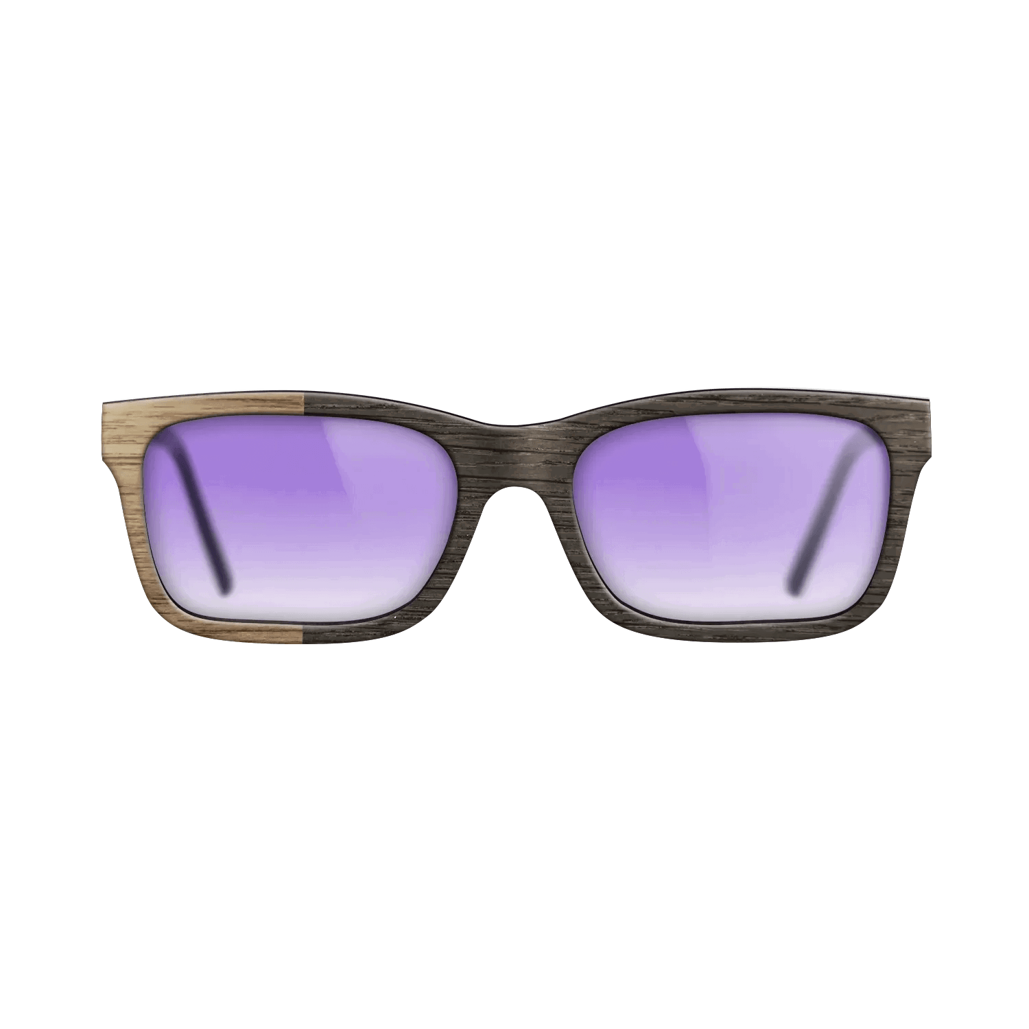 Fumed Oak,Walnut: Straight Grain: Binary - The Sage - Rectangle - SIRIS wood optic