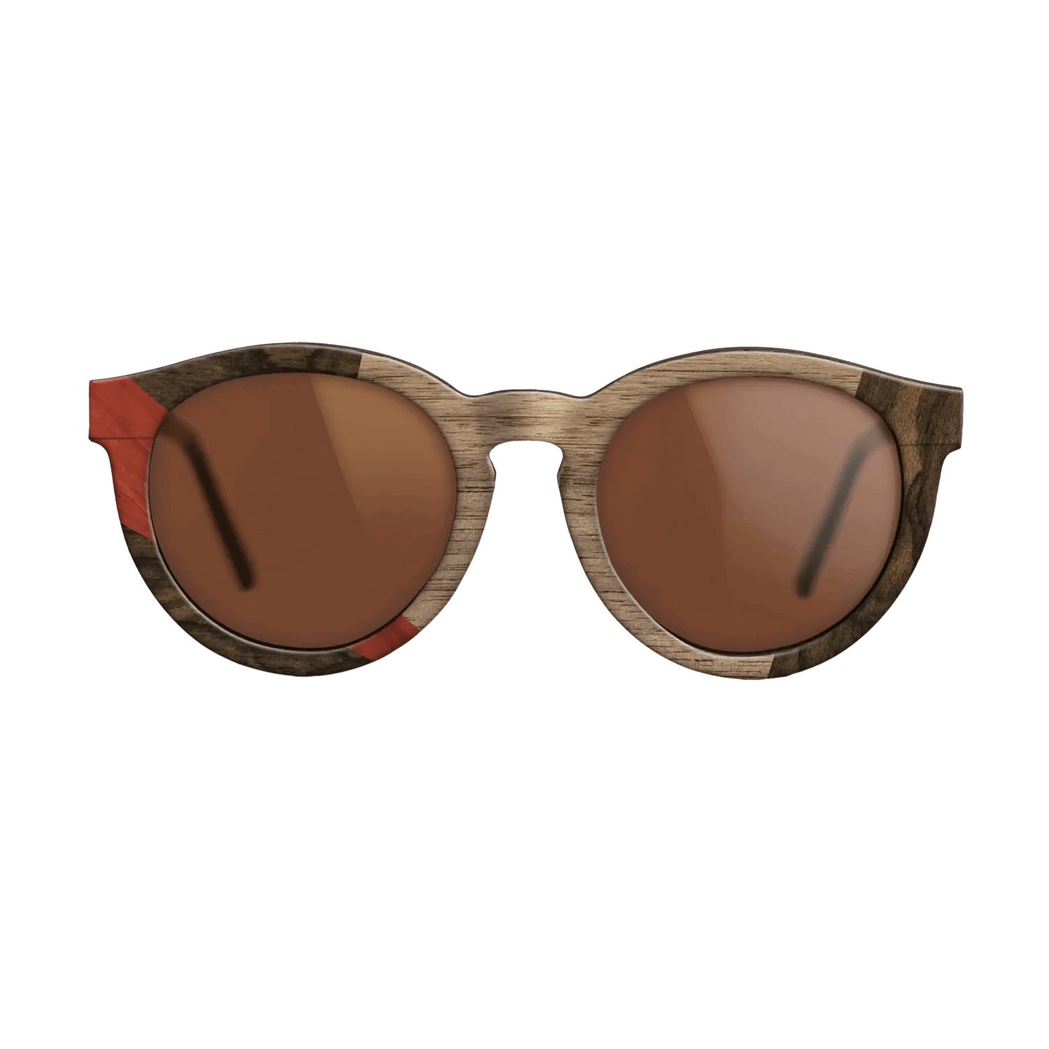 Fumed Oak,Walnut: Straight Grain,Bloodwood,Ziricote Dark Quartered: Wedge - The Rebel - Round - 746 - SIRIS wood optic