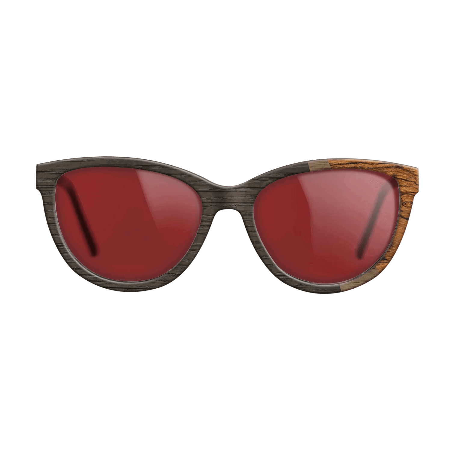 Fumed Oak,Walnut: Straight Grain,Bocote: Angle Cut - The Maiden - Cat - SIRIS wood optic