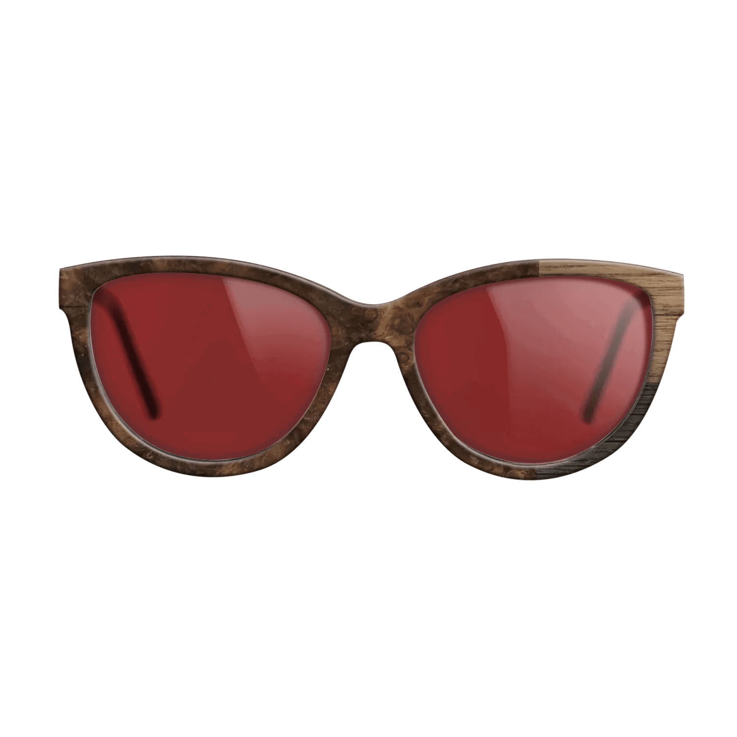 Fumed Oak,Walnut: Straight Grain: Cubic Cuts - The Maiden - Cat - SIRIS wood optic