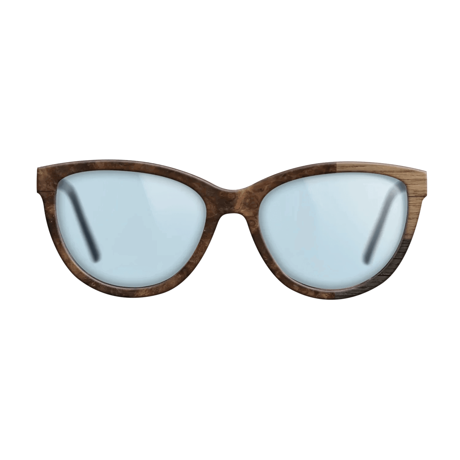 Fumed Oak,Walnut: Straight Grain: Cubic Cuts - The Maiden - Cat - SIRIS wood optic