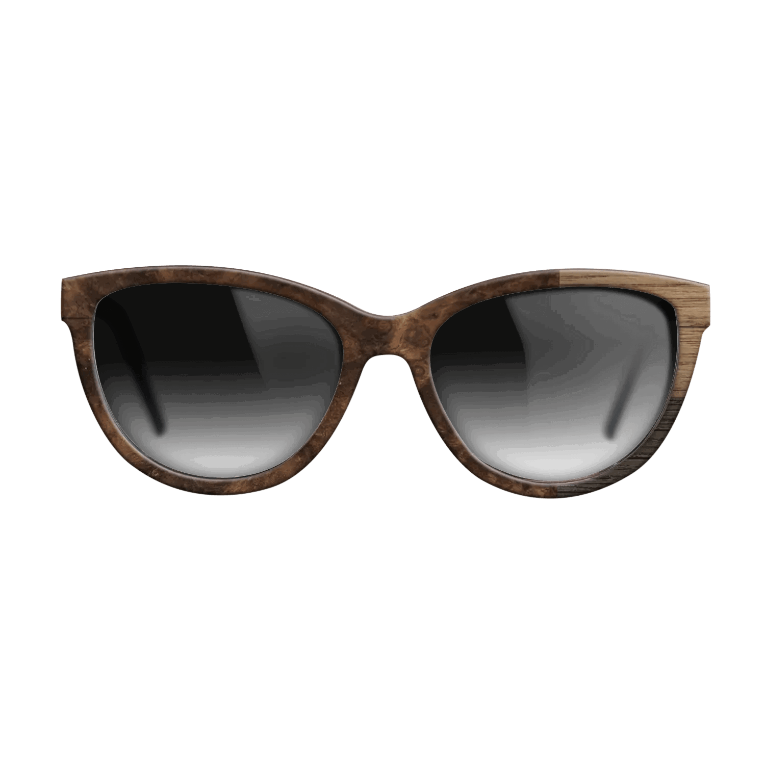 Fumed Oak,Walnut: Straight Grain: Cubic Cuts - The Maiden - Cat - SIRIS wood optic
