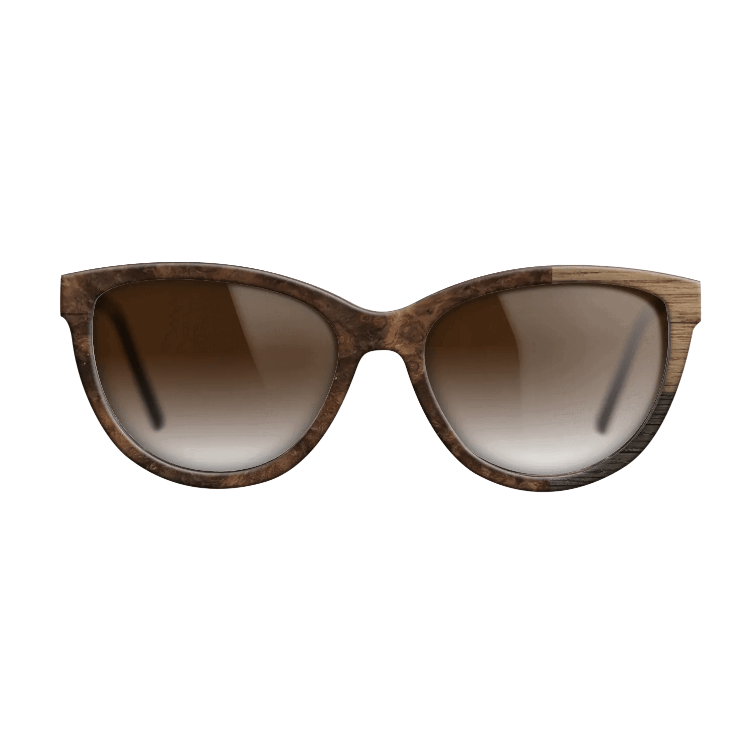 Fumed Oak,Walnut: Straight Grain: Cubic Cuts - The Maiden - Cat - SIRIS wood optic