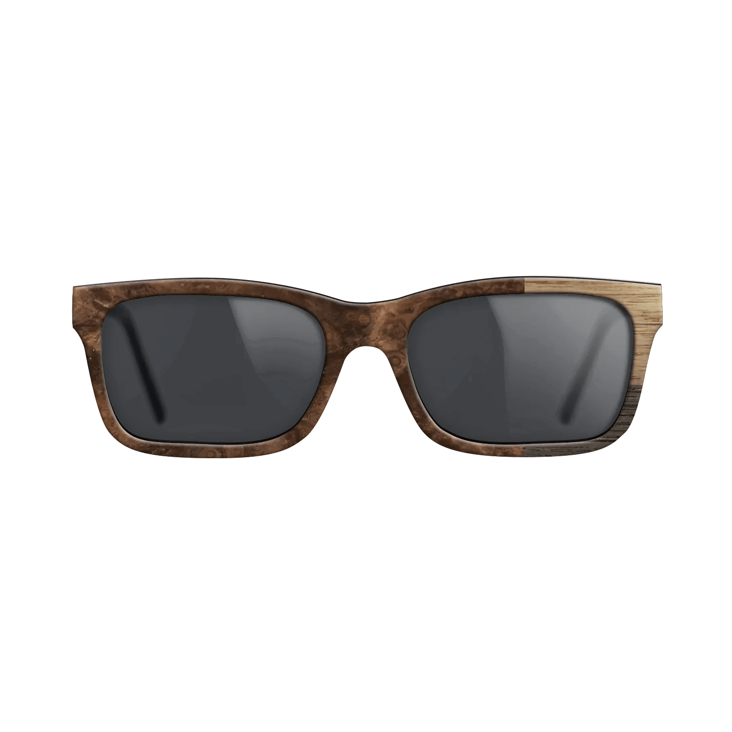 Fumed Oak,Walnut: Straight Grain: Cubic Cuts - The Sage - Rectangle - SIRIS wood optic
