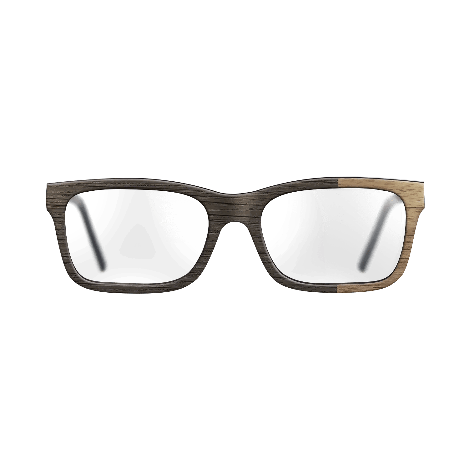 Fumed Oak,Walnut: Straight Grain: DiCut - The Sage - Rectangle - SIRIS wood optic
