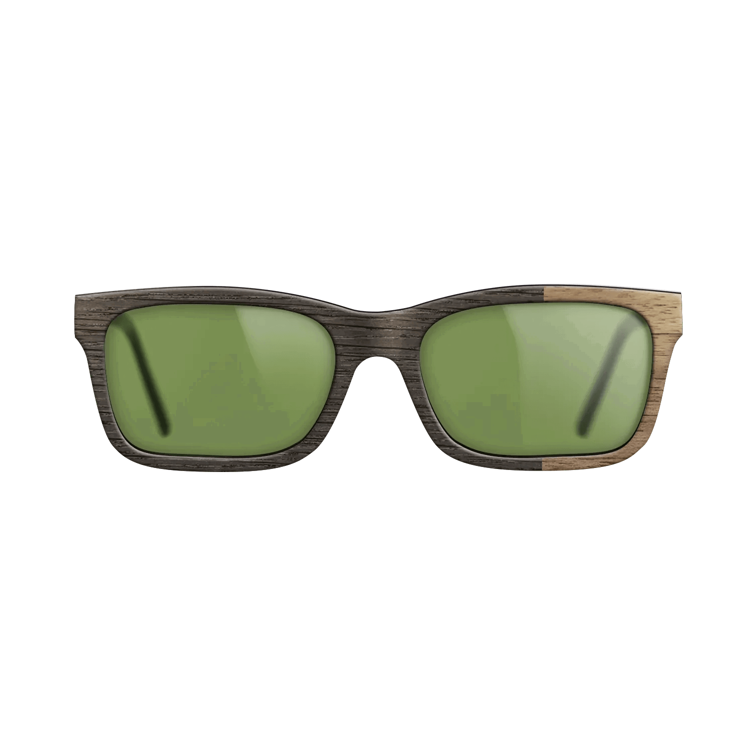 Fumed Oak,Walnut: Straight Grain: DiCut - The Sage - Rectangle - SIRIS wood optic