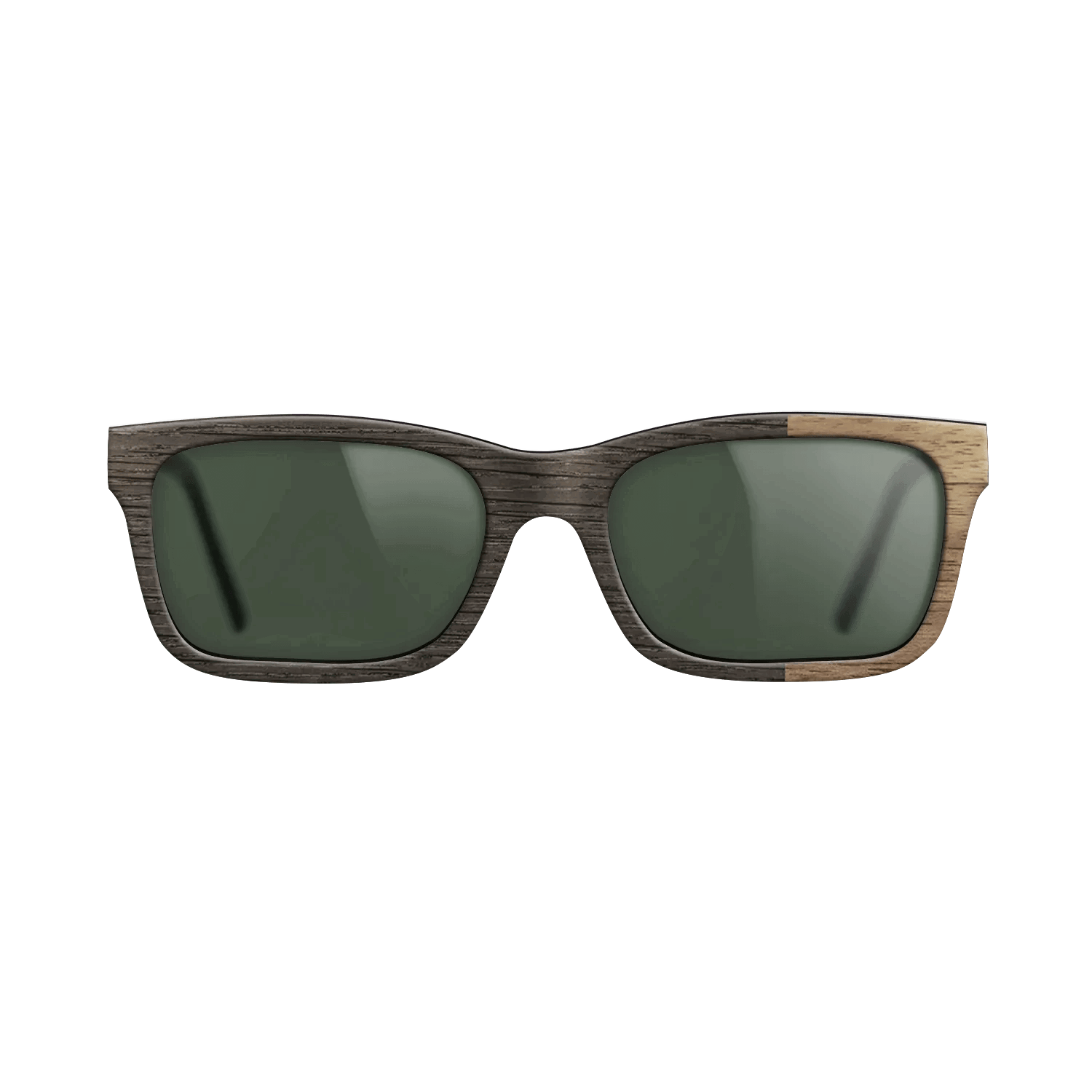 Fumed Oak,Walnut: Straight Grain: DiCut - The Sage - Rectangle - SIRIS wood optic