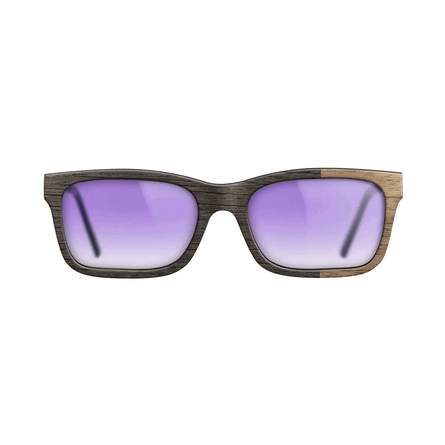 Fumed Oak,Walnut: Straight Grain: DiCut - The Sage - Rectangle - SIRIS wood optic