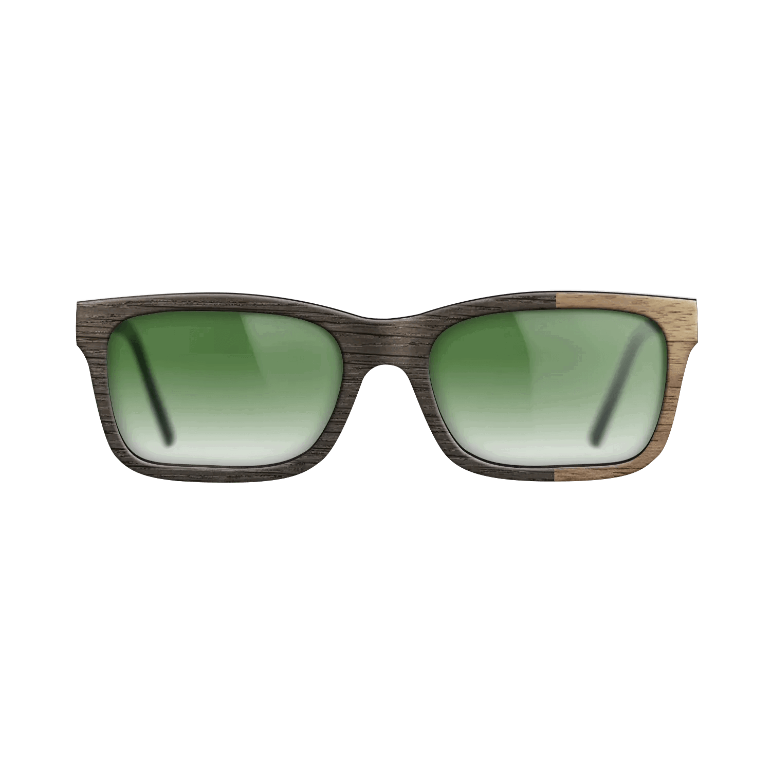 Fumed Oak,Walnut: Straight Grain: DiCut - The Sage - Rectangle - SIRIS wood optic