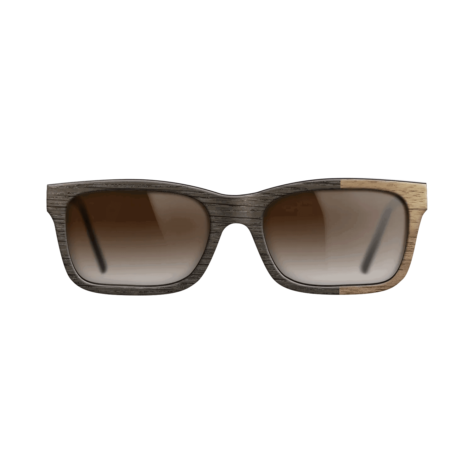 Fumed Oak,Walnut: Straight Grain: DiCut - The Sage - Rectangle - SIRIS wood optic