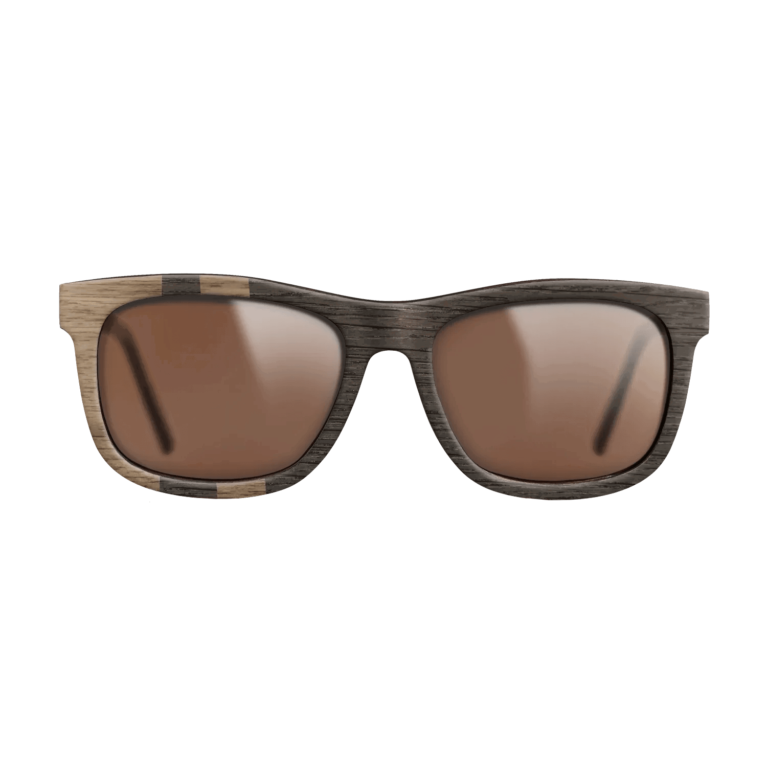 Fumed Oak,Walnut: Straight Grain: Geometric - The Hero - Square - SIRIS wood optic
