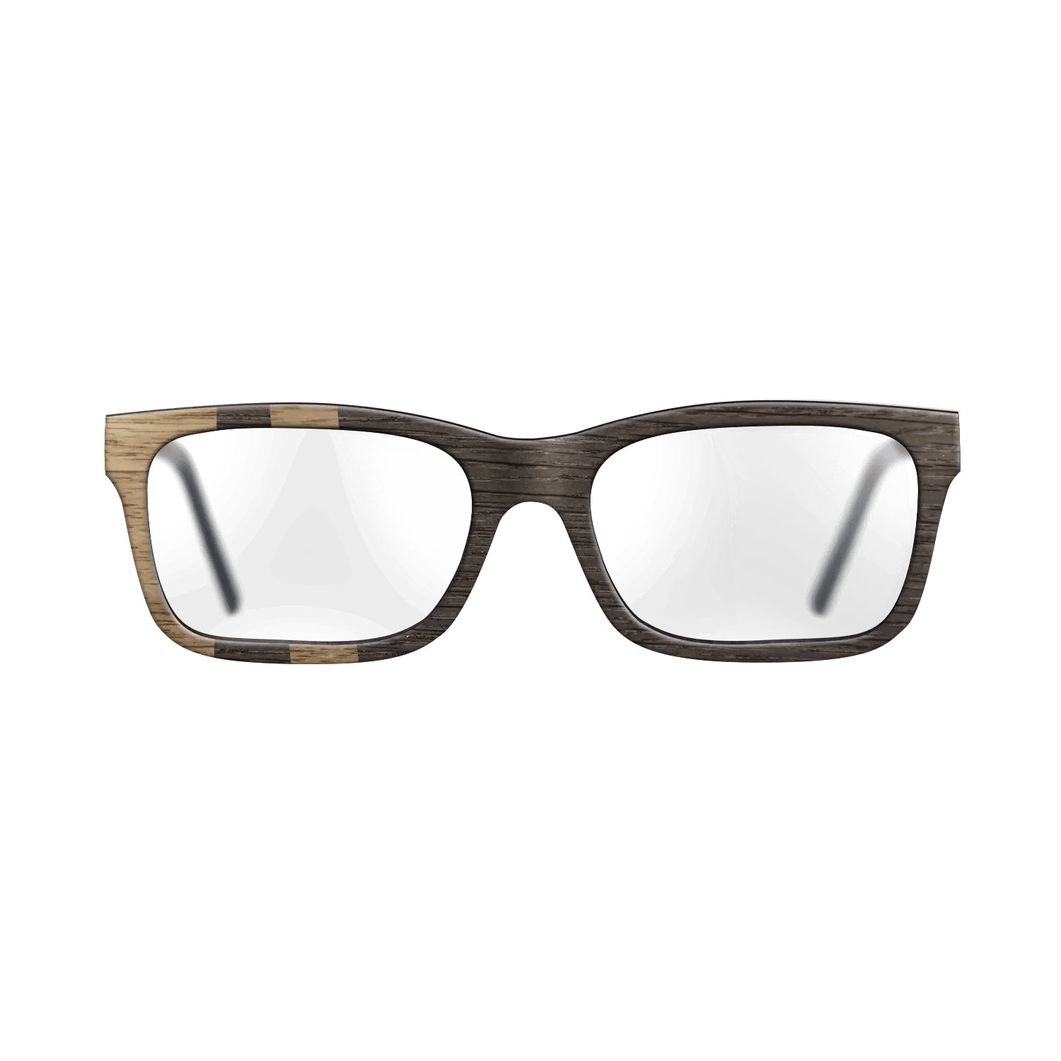 Fumed Oak,Walnut: Straight Grain: Geometric - The Sage - Rectangle - SIRIS wood optic