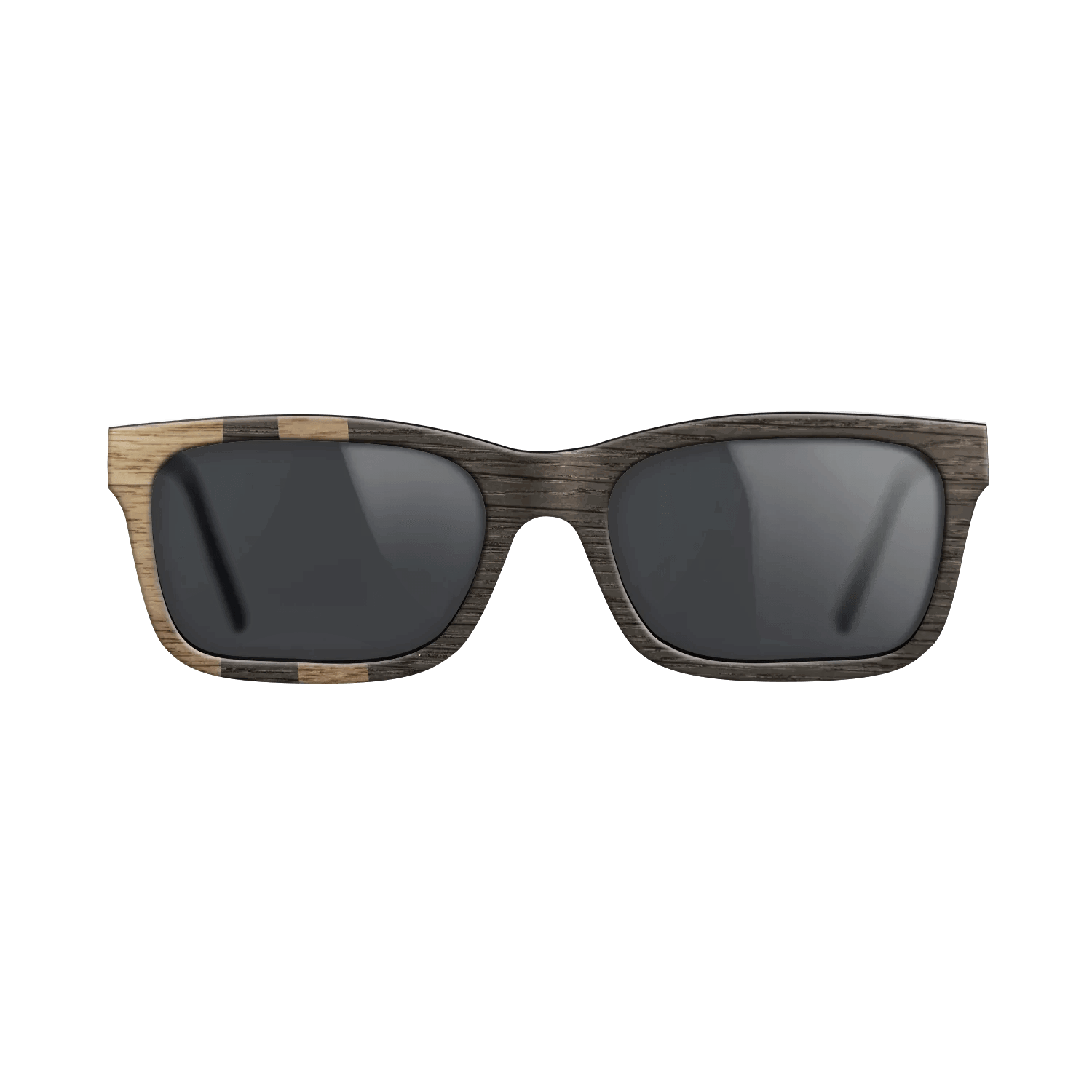 Fumed Oak,Walnut: Straight Grain: Geometric - The Sage - Rectangle - SIRIS wood optic