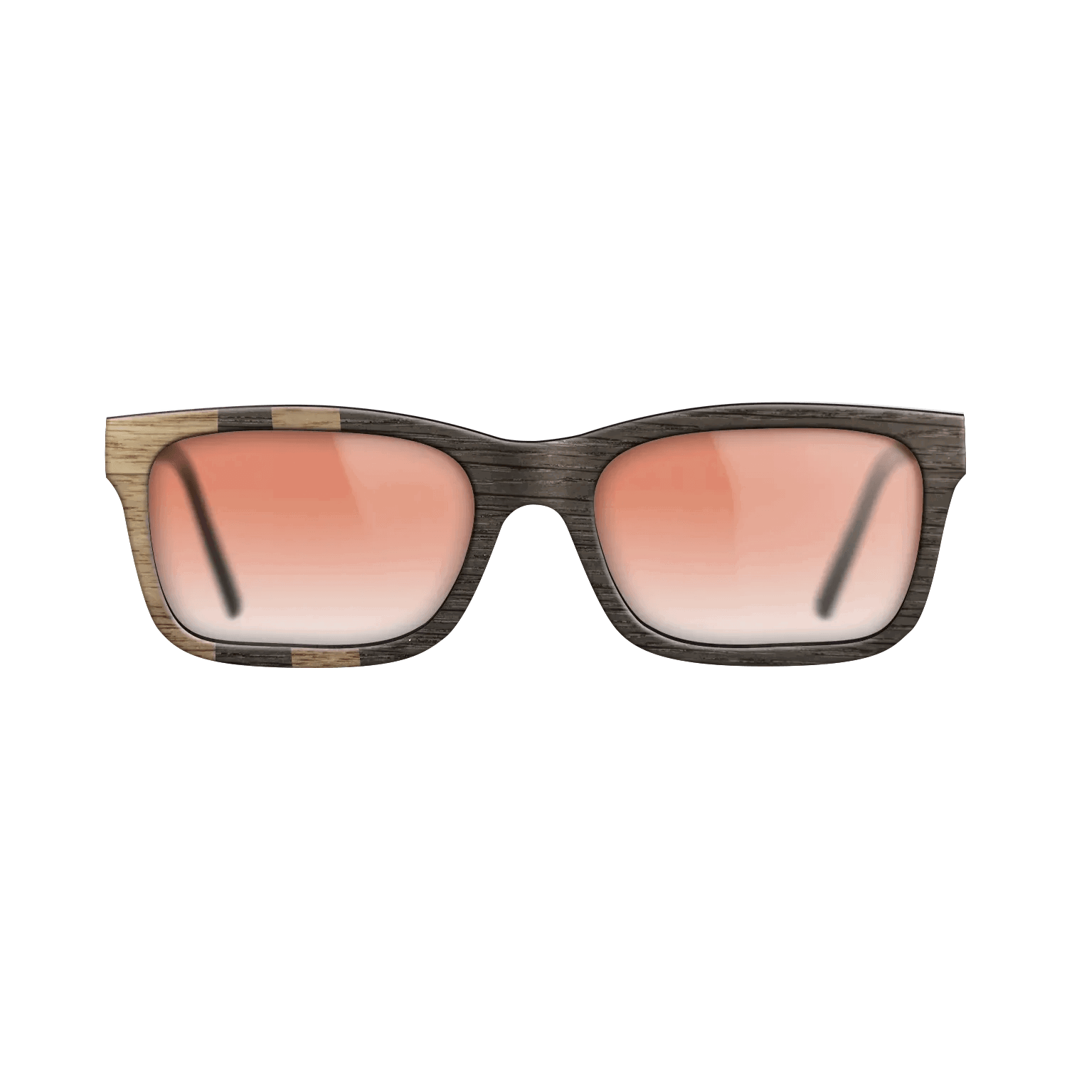 Fumed Oak,Walnut: Straight Grain: Geometric - The Sage - Rectangle - SIRIS wood optic