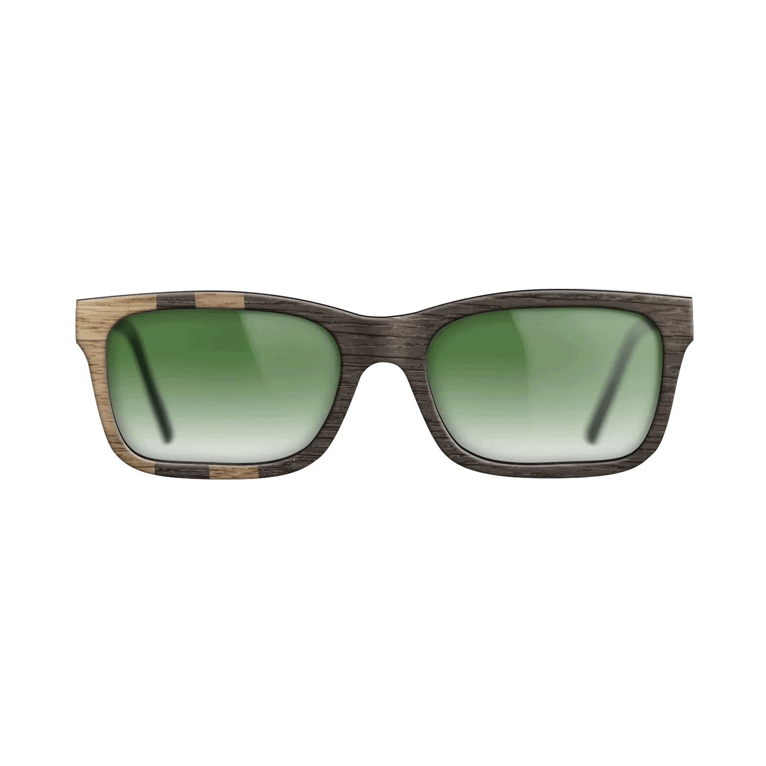 Fumed Oak,Walnut: Straight Grain: Geometric - The Sage - Rectangle - SIRIS wood optic