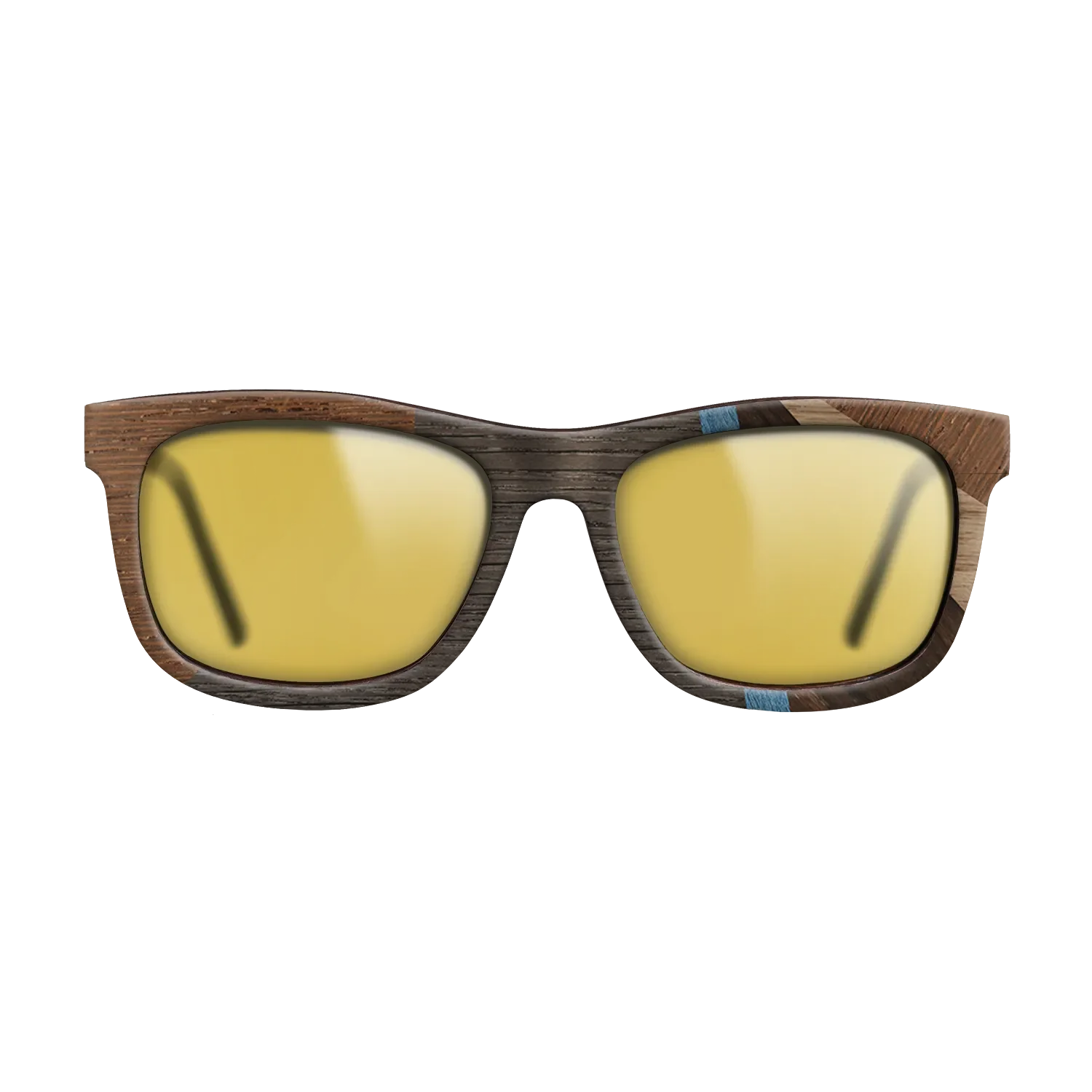 Fumed Oak,Walnut: Straight Grain,Poplar Dyed: Blue Denim,Wenge,Fumed Eucalyptus: Fractal - The Hero - Square - 1187 - SIRIS wood optic