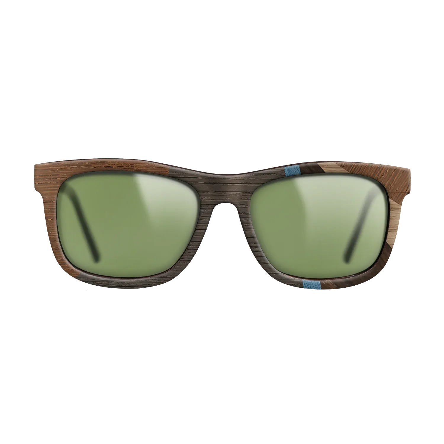 Fumed Oak,Walnut: Straight Grain,Poplar Dyed: Blue Denim,Wenge,Fumed Eucalyptus: Fractal - The Hero - Square - 1187 - SIRIS wood optic