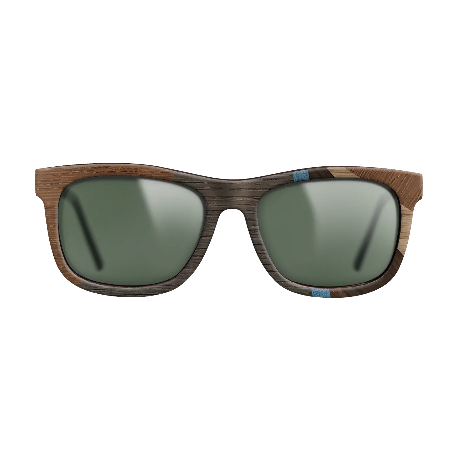 Fumed Oak,Walnut: Straight Grain,Poplar Dyed: Blue Denim,Wenge,Fumed Eucalyptus: Fractal - The Hero - Square - 1187 - SIRIS wood optic
