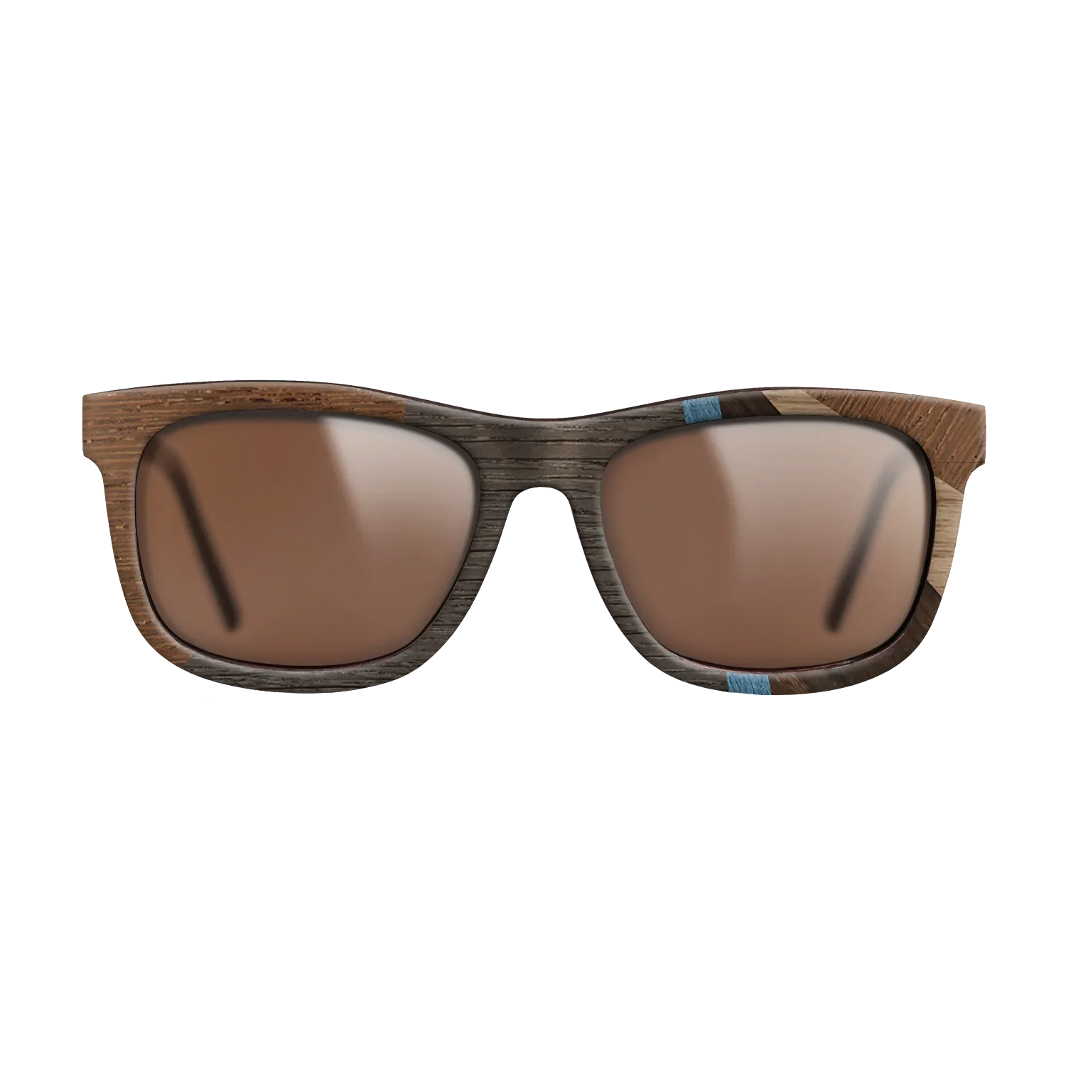 Fumed Oak,Walnut: Straight Grain,Poplar Dyed: Blue Denim,Wenge,Fumed Eucalyptus: Fractal - The Hero - Square - 1187 - SIRIS wood optic