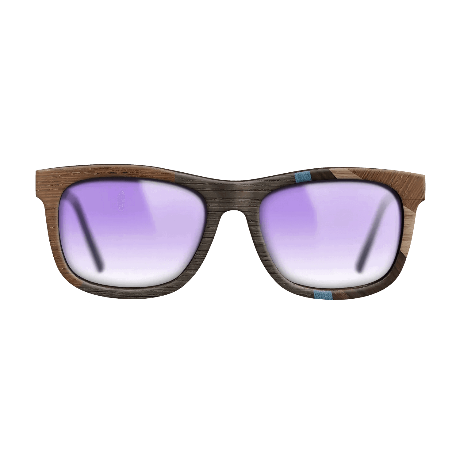 Fumed Oak,Walnut: Straight Grain,Poplar Dyed: Blue Denim,Wenge,Fumed Eucalyptus: Fractal - The Hero - Square - 1187 - SIRIS wood optic