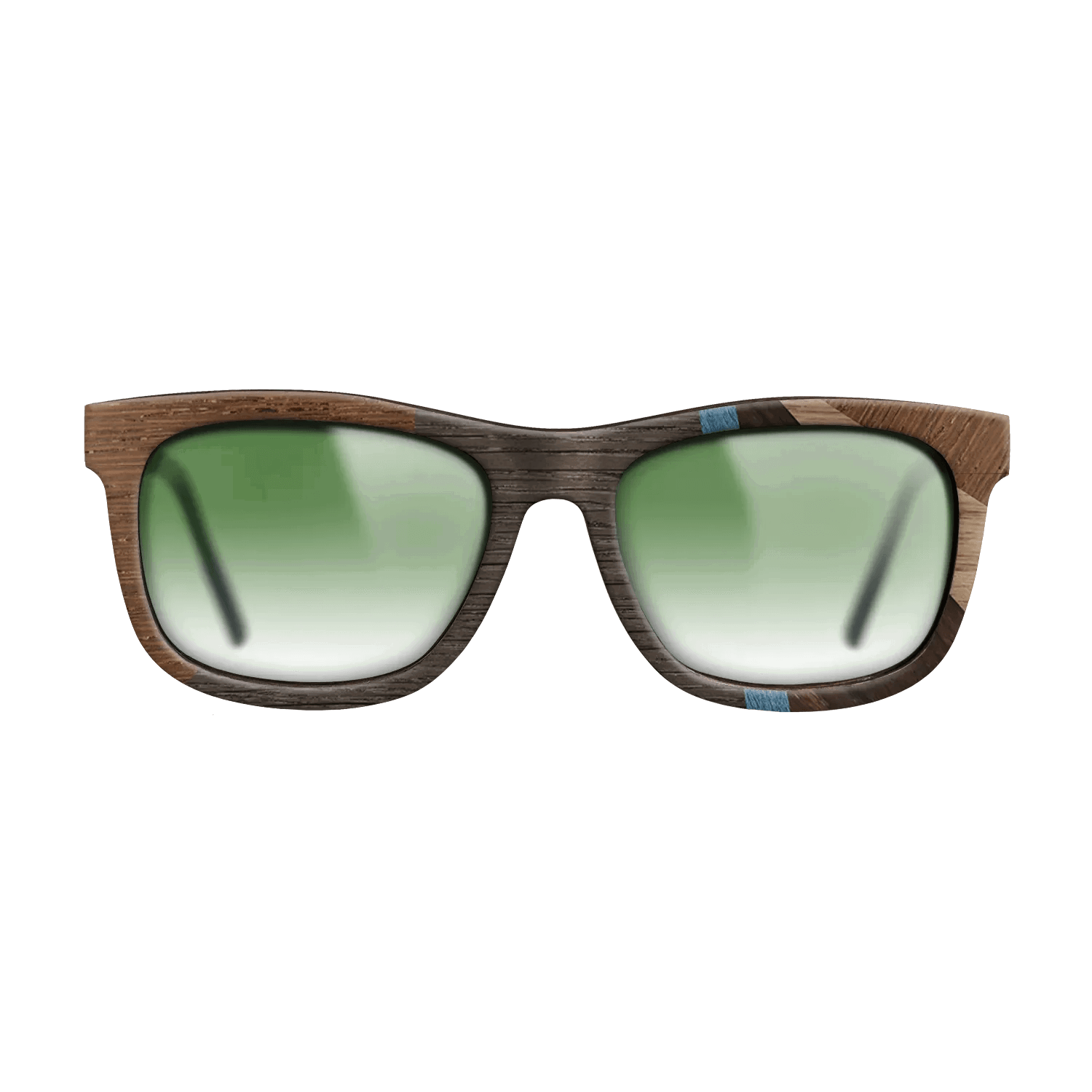 Fumed Oak,Walnut: Straight Grain,Poplar Dyed: Blue Denim,Wenge,Fumed Eucalyptus: Fractal - The Hero - Square - 1187 - SIRIS wood optic