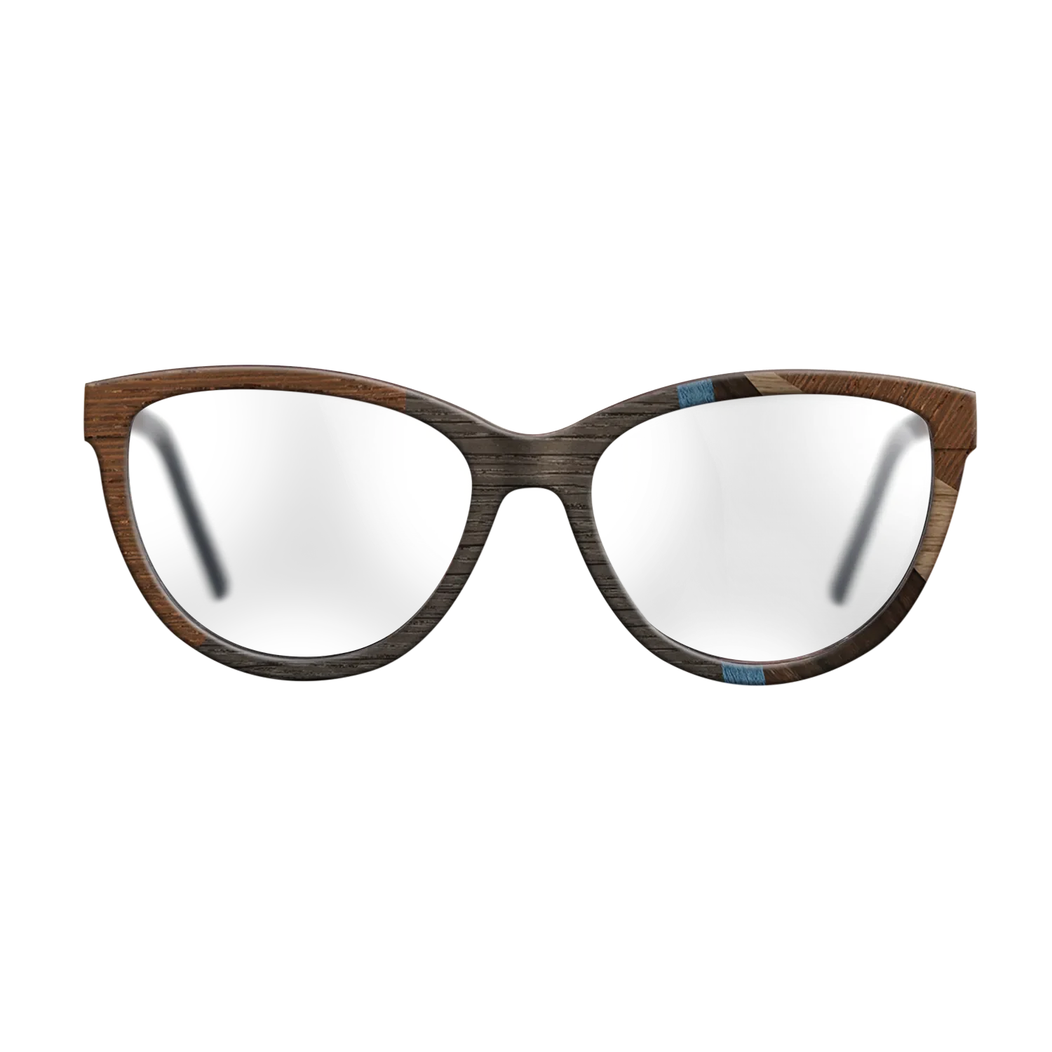 Fumed Oak,Walnut: Straight Grain,Poplar Dyed: Blue Denim,Wenge,Fumed Eucalyptus: Fractal - The Maiden - Cat - 1187 - SIRIS wood optic